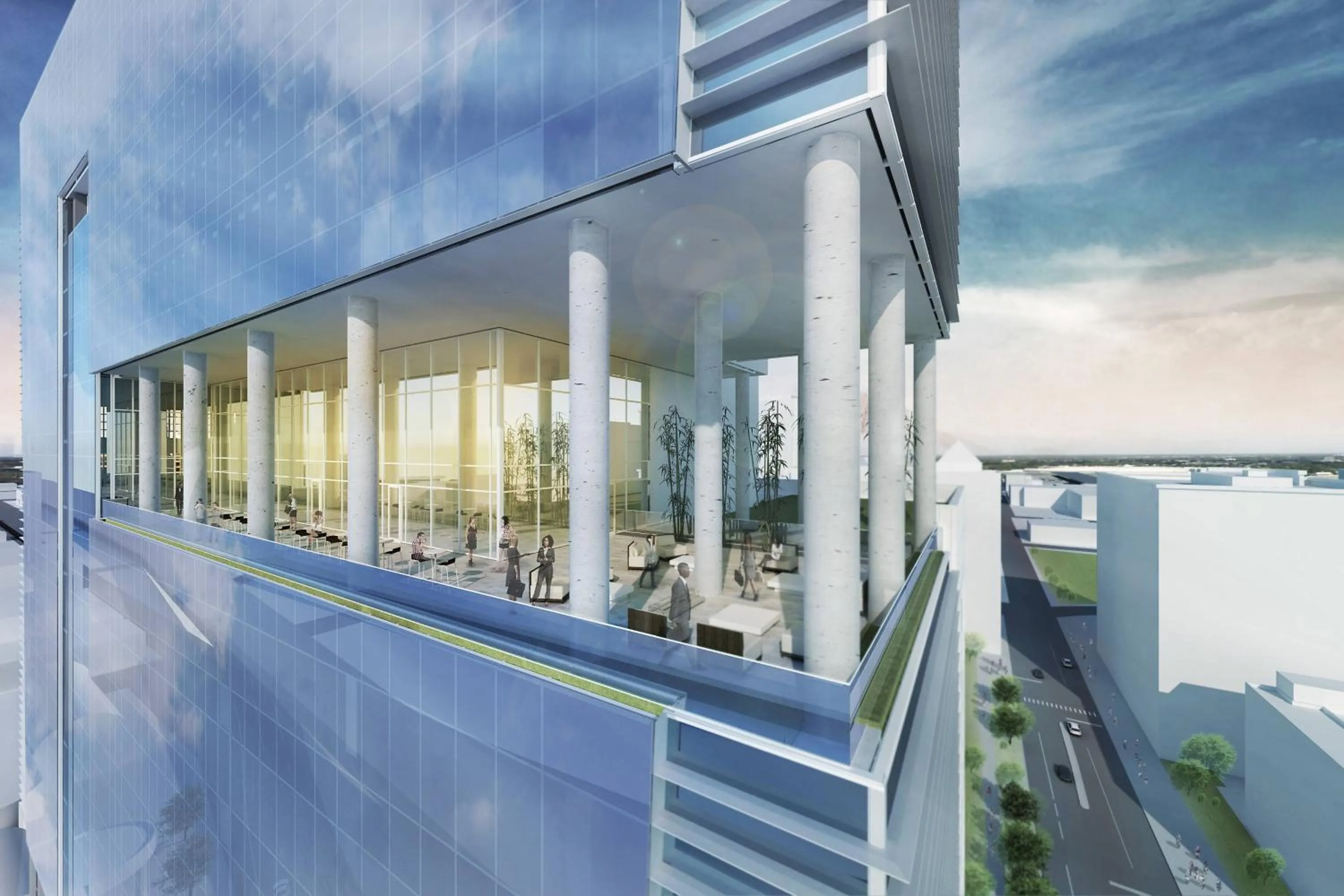 Lounge or bar in AC Hotel by Marriott Orlando Downtown