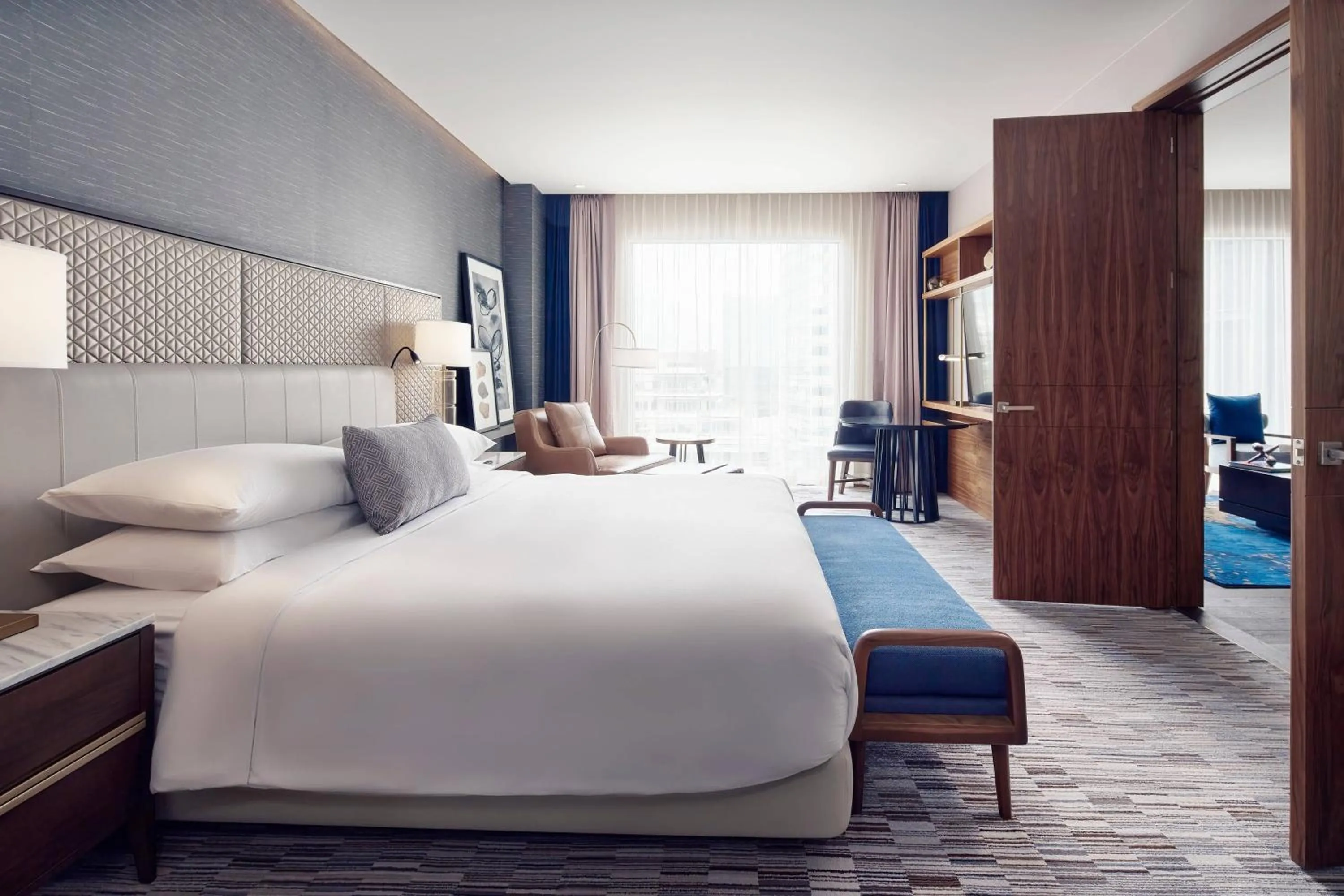 Bedroom, Bed in JW Marriott Hotel Monterrey Valle