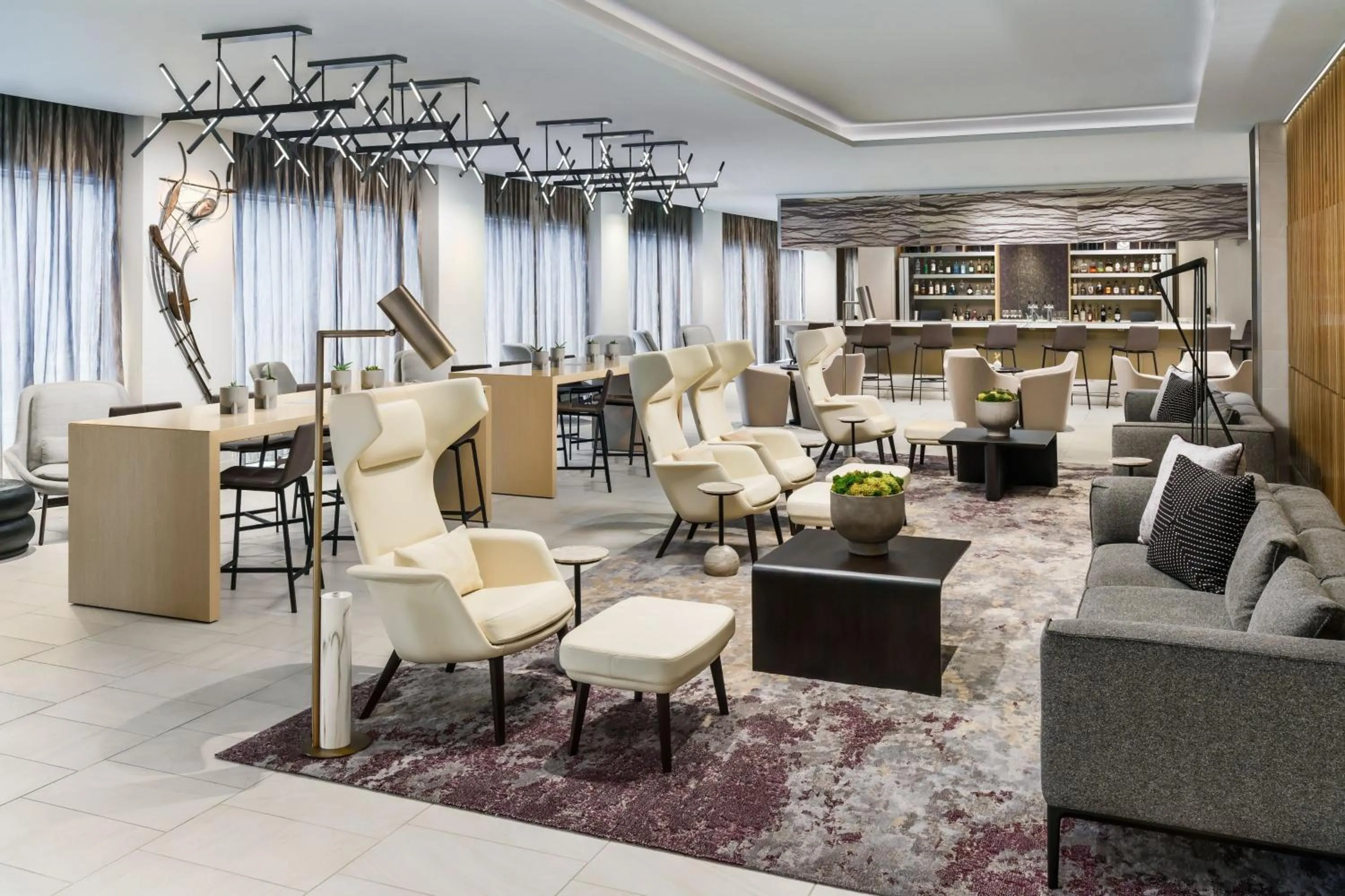 Lobby or reception in AC Hotel By Marriott Portland Beaverton