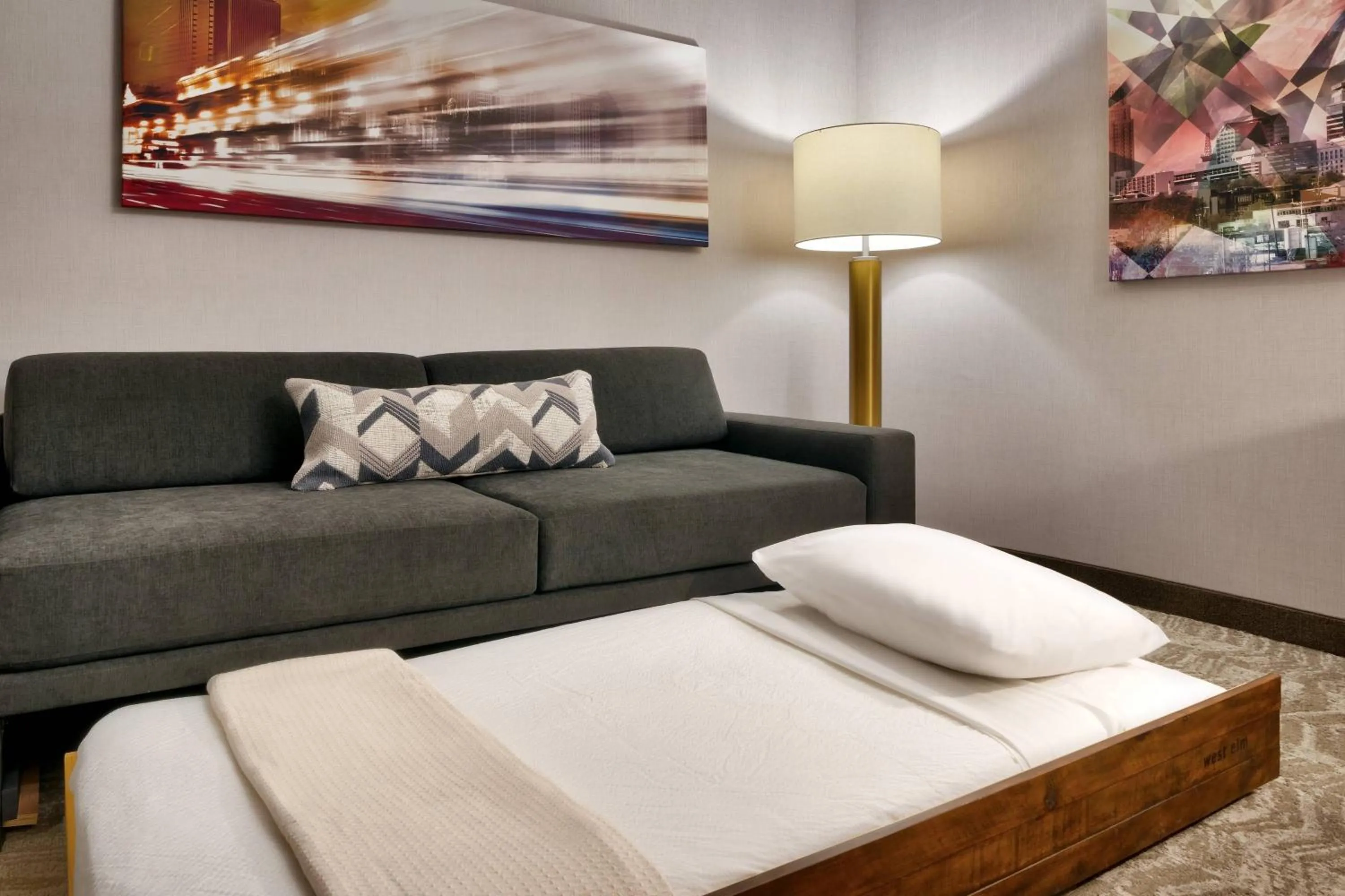 Photo of the whole room, Bed in SpringHill Suites By Marriott Salt Lake City West Valley