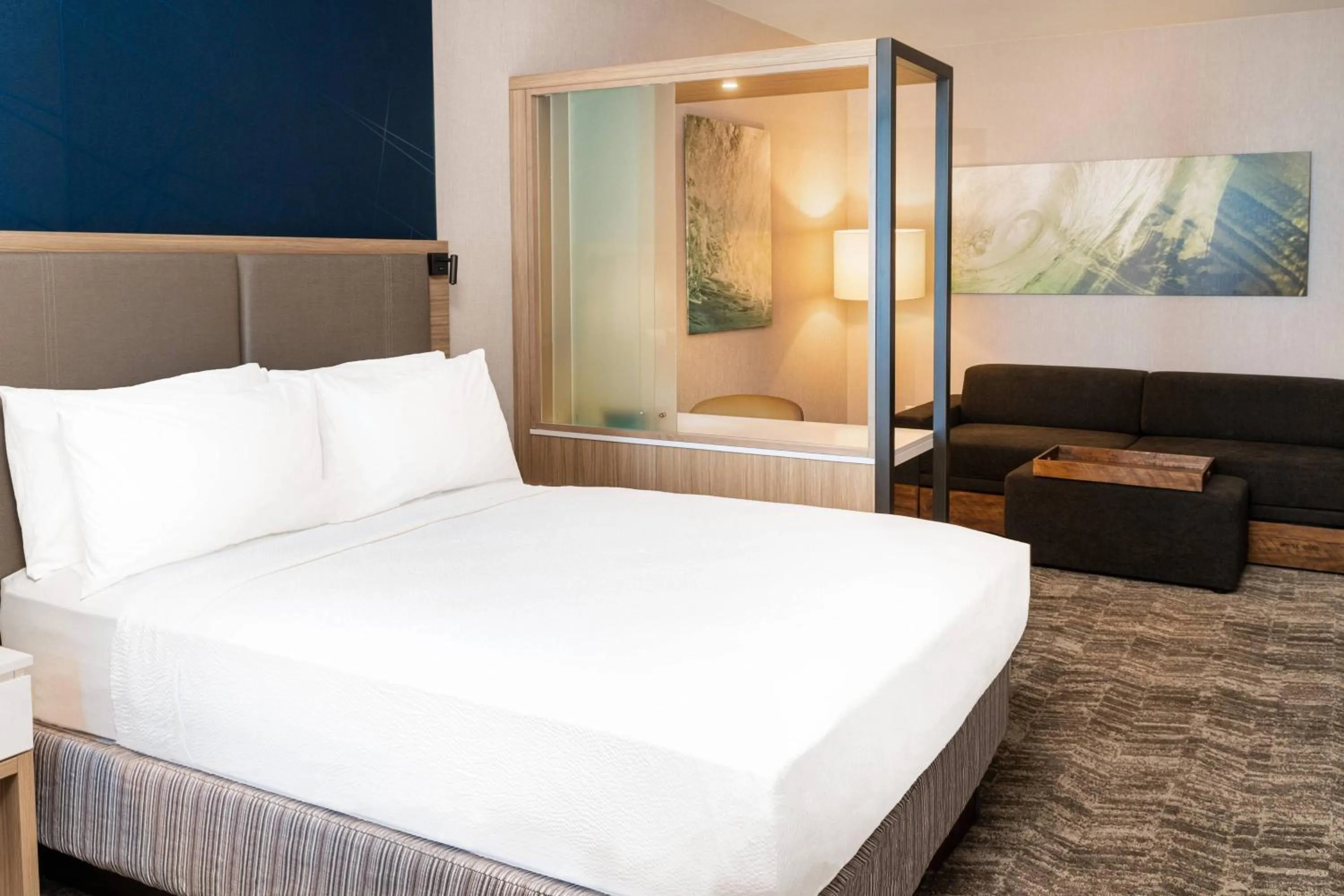 Bedroom, Bed in SpringHill Suites by Marriott Irvine Lake Forest