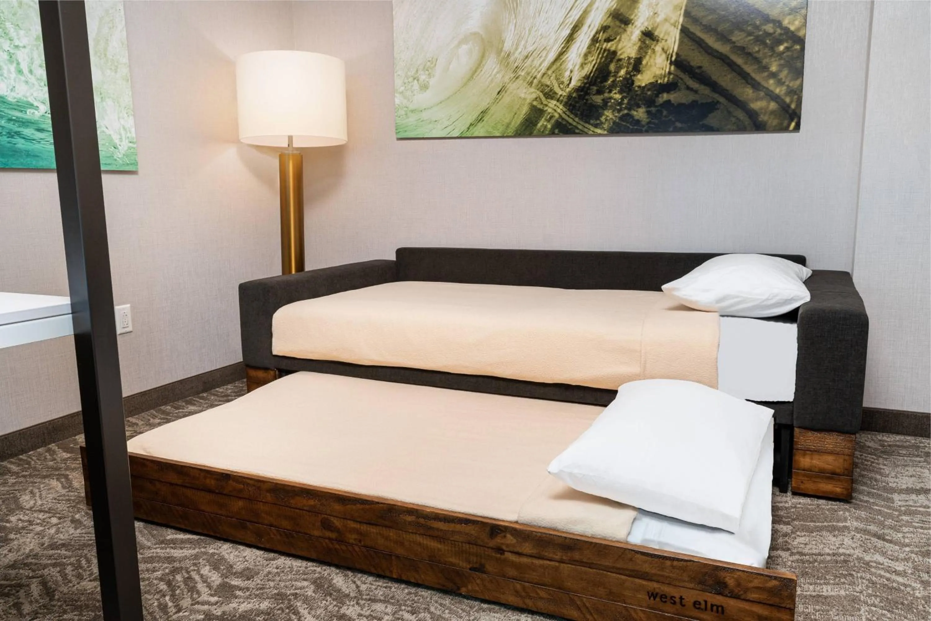 Bedroom, Bed in SpringHill Suites by Marriott Irvine Lake Forest