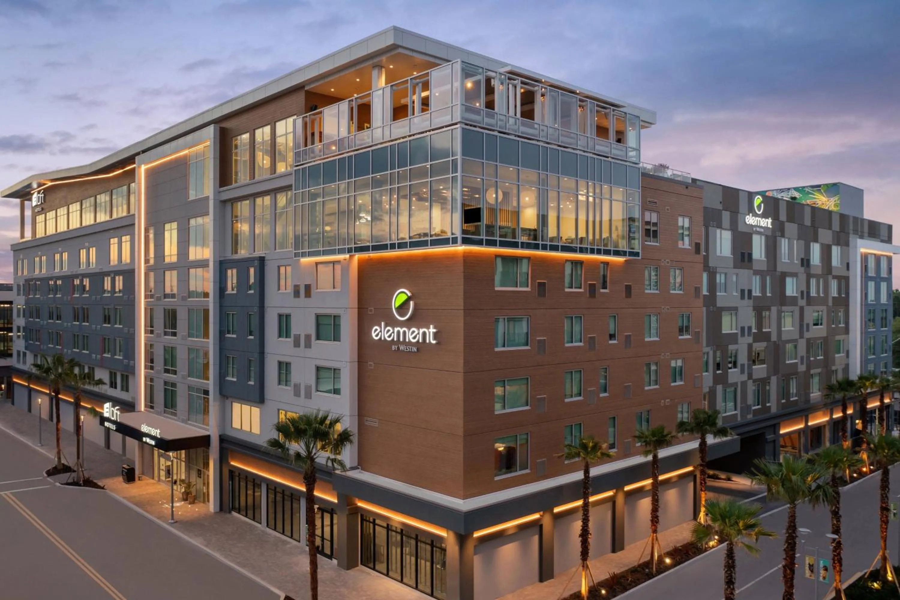 Property building in Element Tampa Midtown