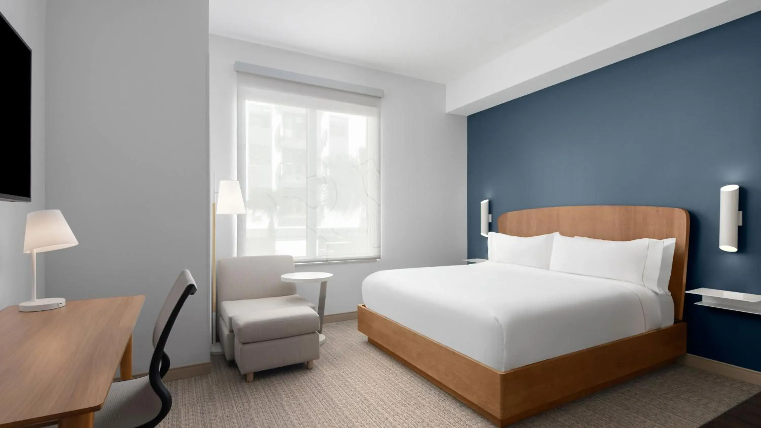 Standard King Room in Element Tampa Midtown Standard King Room in Element Tampa Midtown