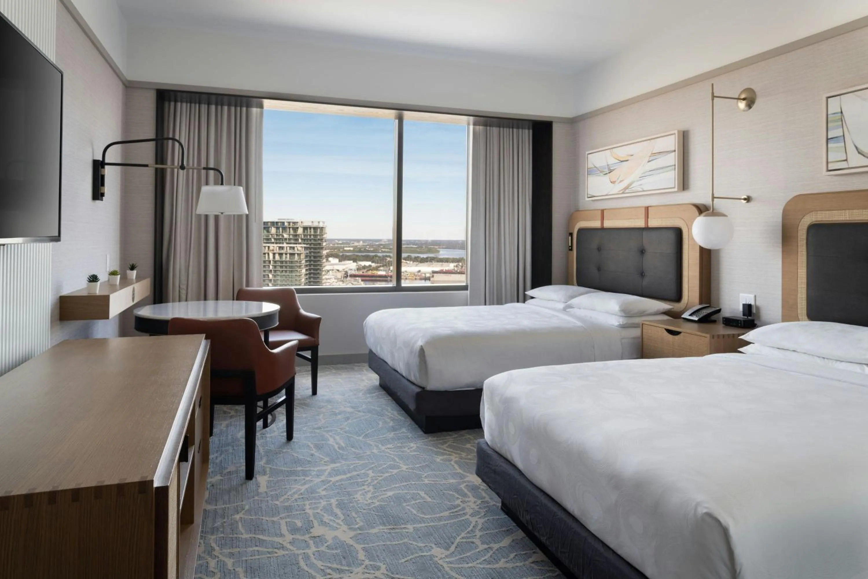 Photo of the whole room, Bed in JW Marriott Tampa Water Street