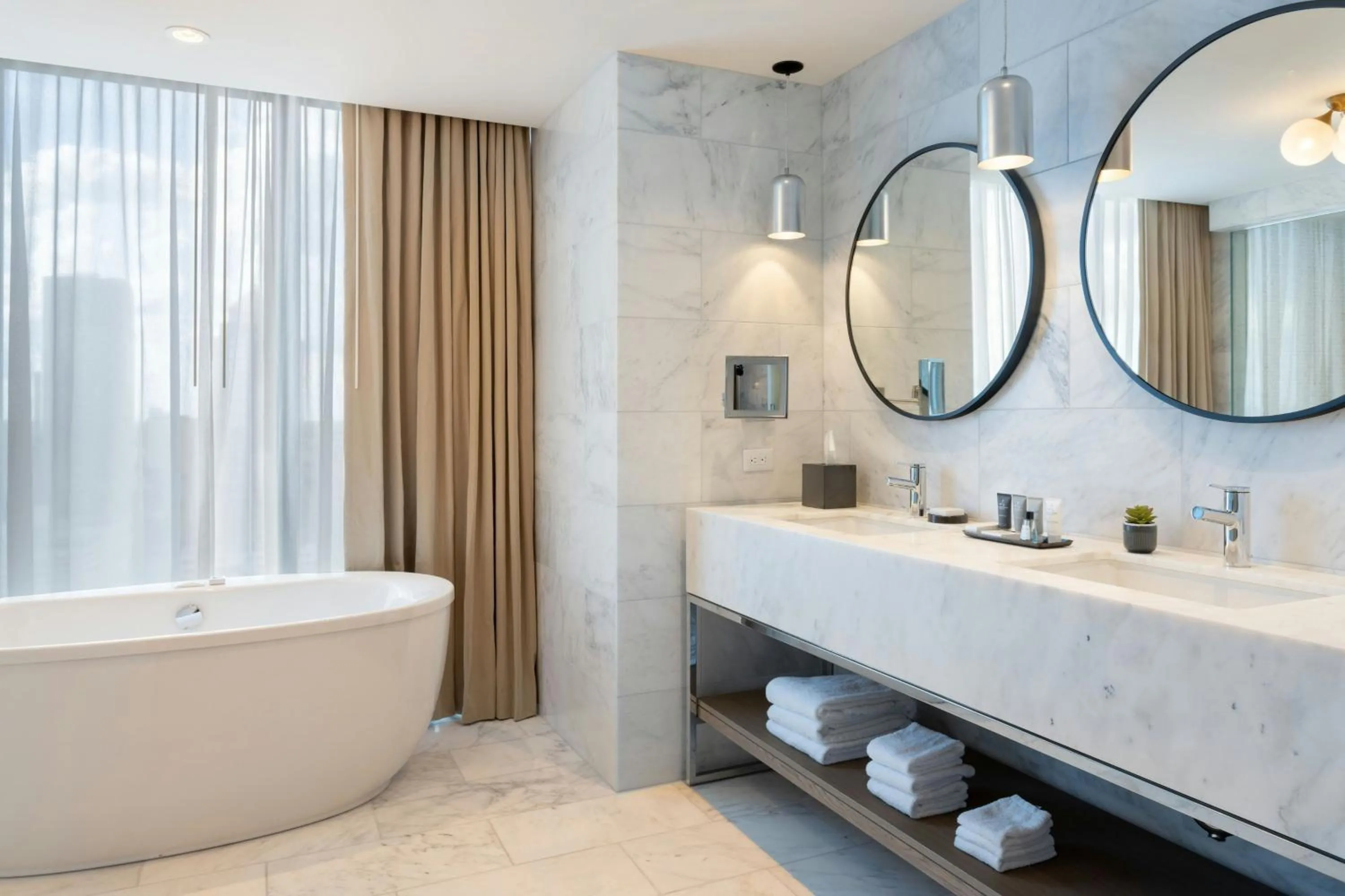 Bathroom in JW Marriott Tampa Water Street