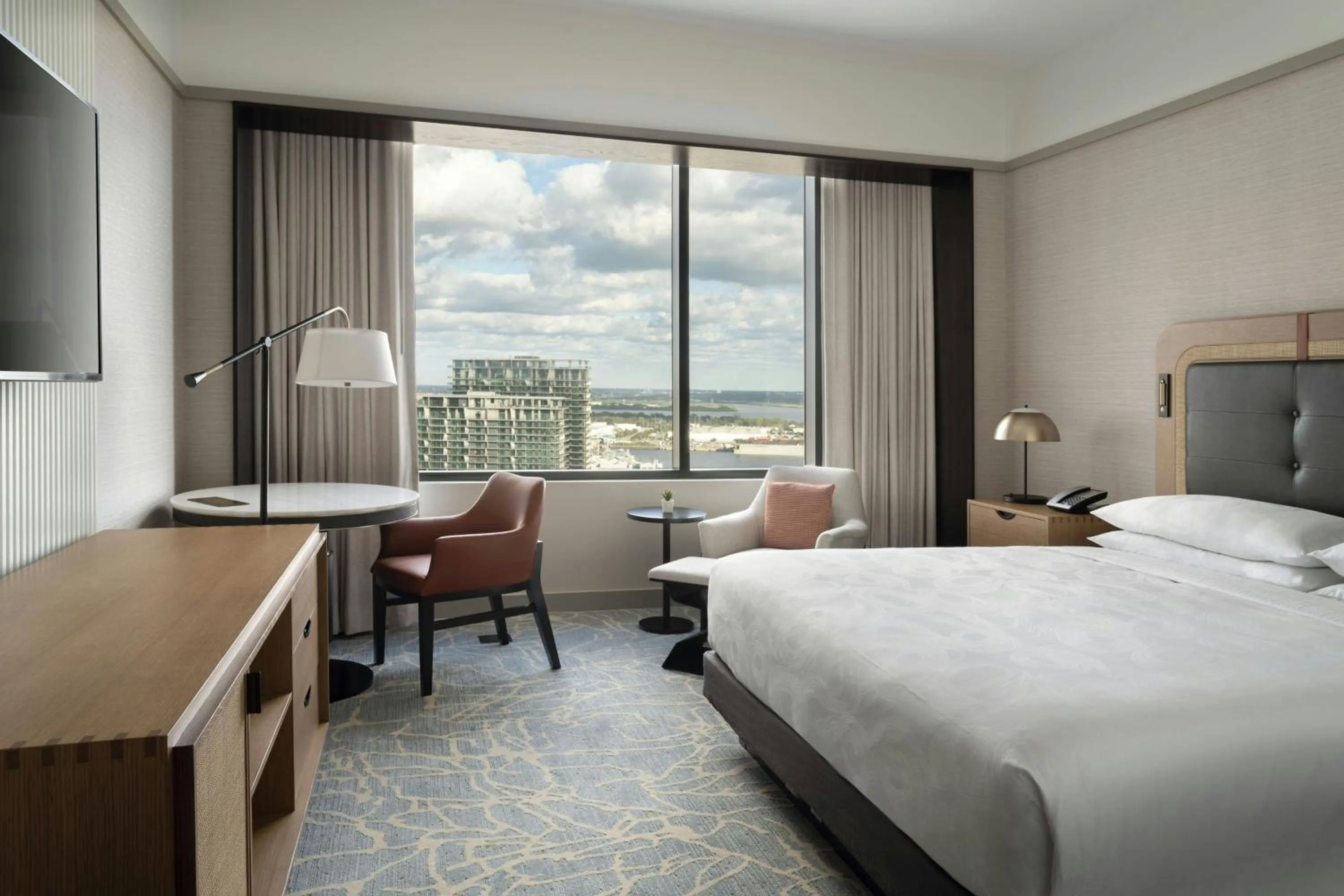 Photo of the whole room, Bed in JW Marriott Tampa Water Street