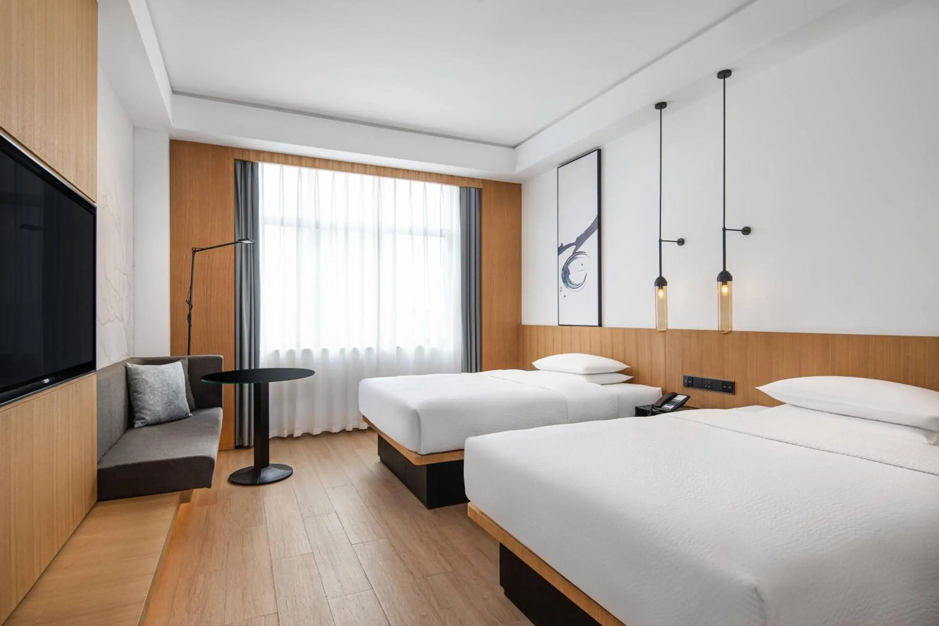 Deluxe Guest room with 2 Double, City view in Fairfield by Marriott Jingzhou Deluxe Guest room with 2 Double, City view in Fairfield by Marriott Jingzhou