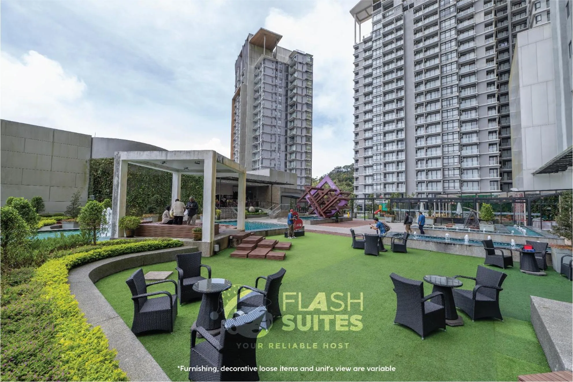 Communal lounge/ TV room in Premium Suites D'lement At Genting Highlands