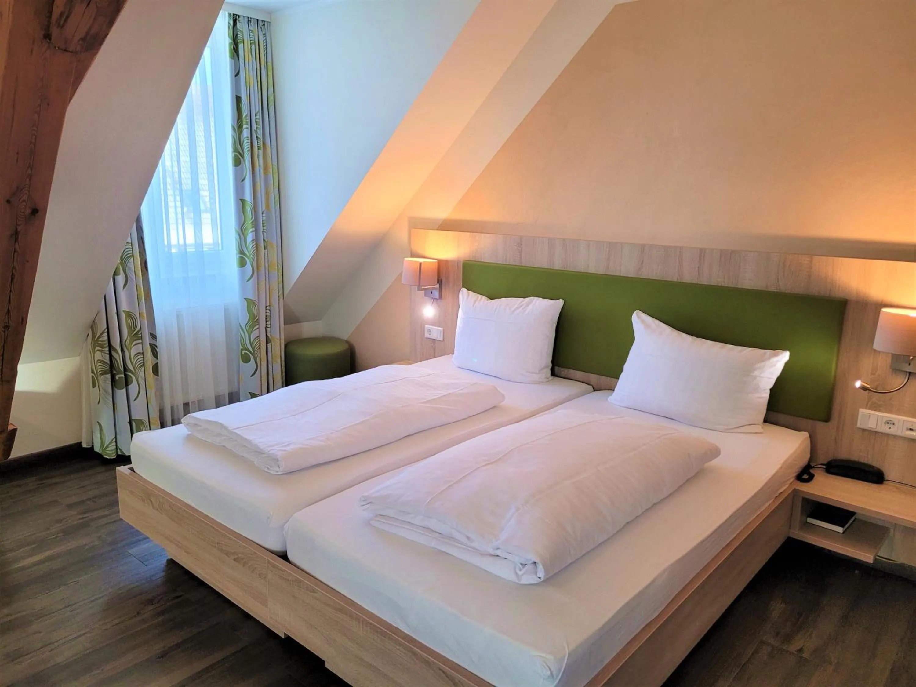 Bed in Hotel Rössle