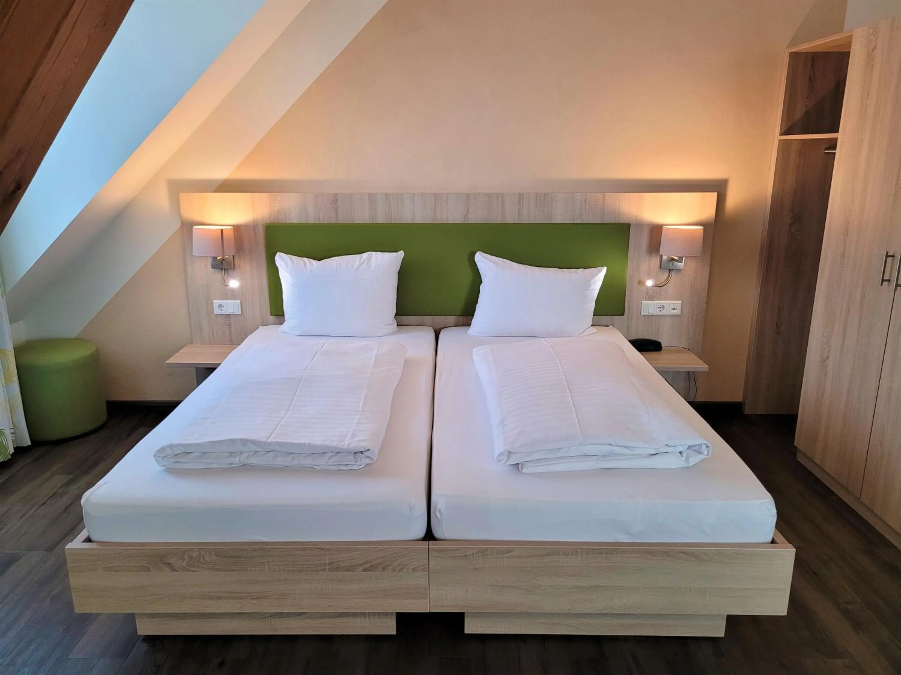 Bed in Hotel Rössle