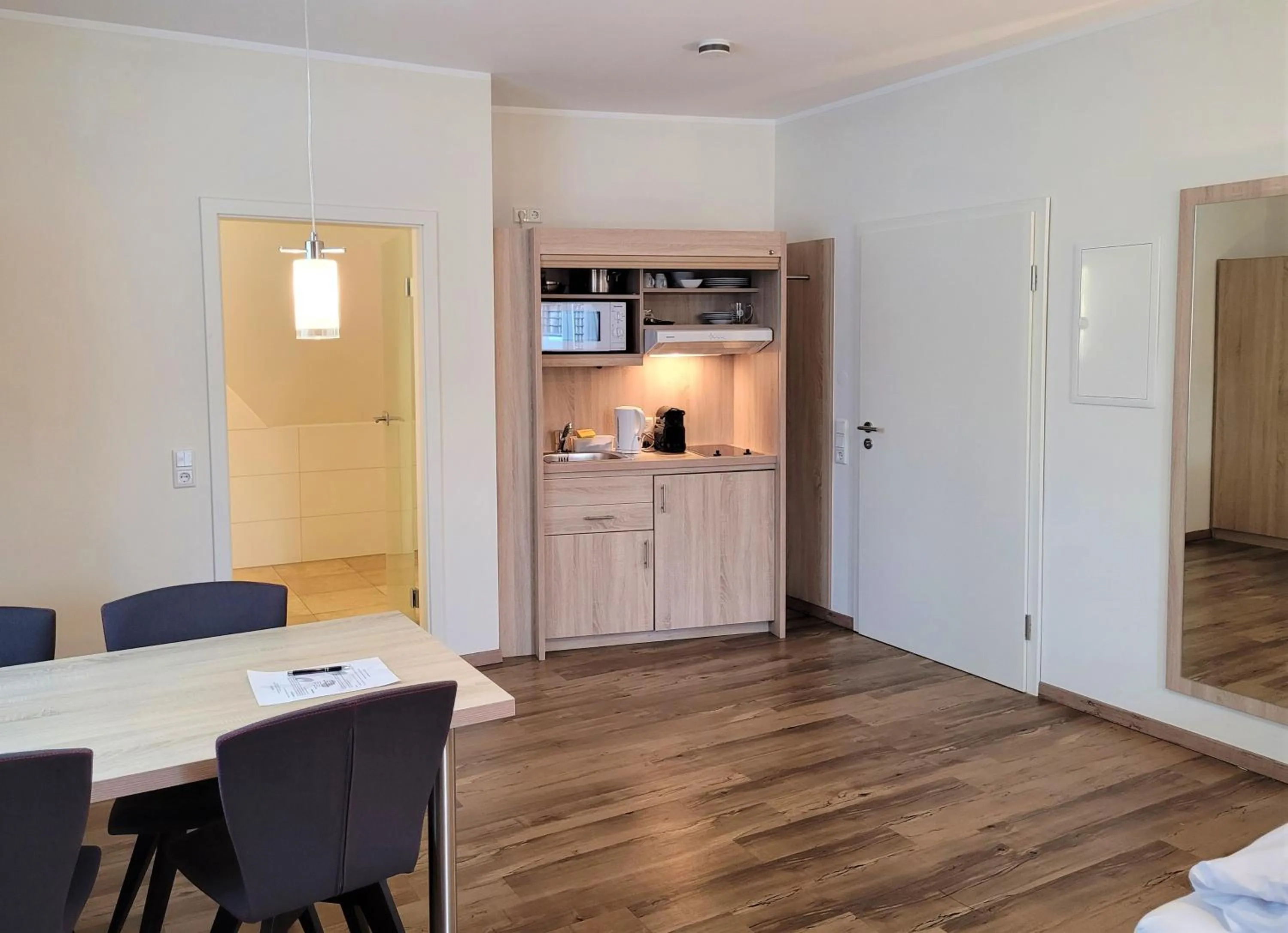 Kitchen or kitchenette in Hotel Rössle