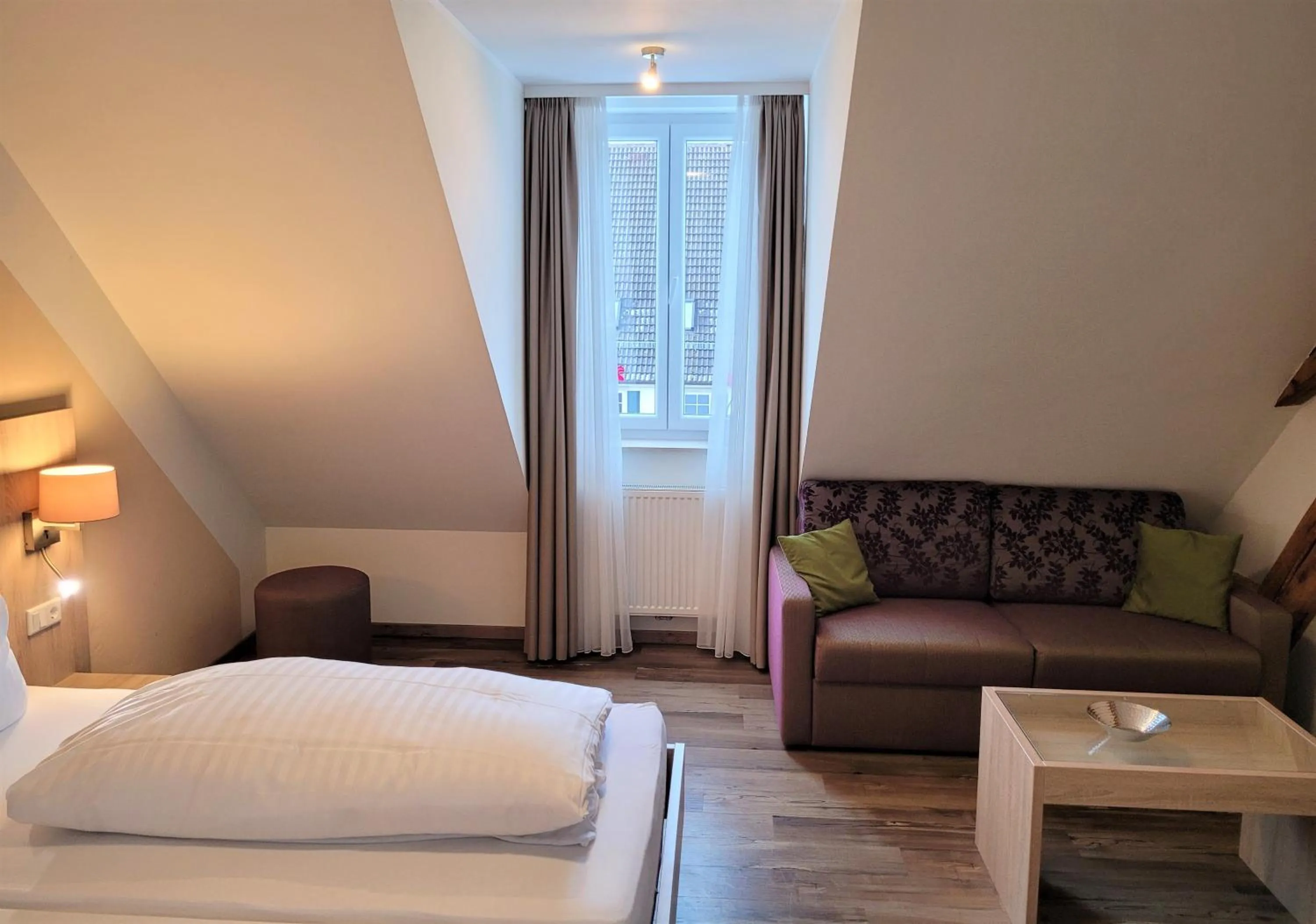 Bed in Hotel Rössle