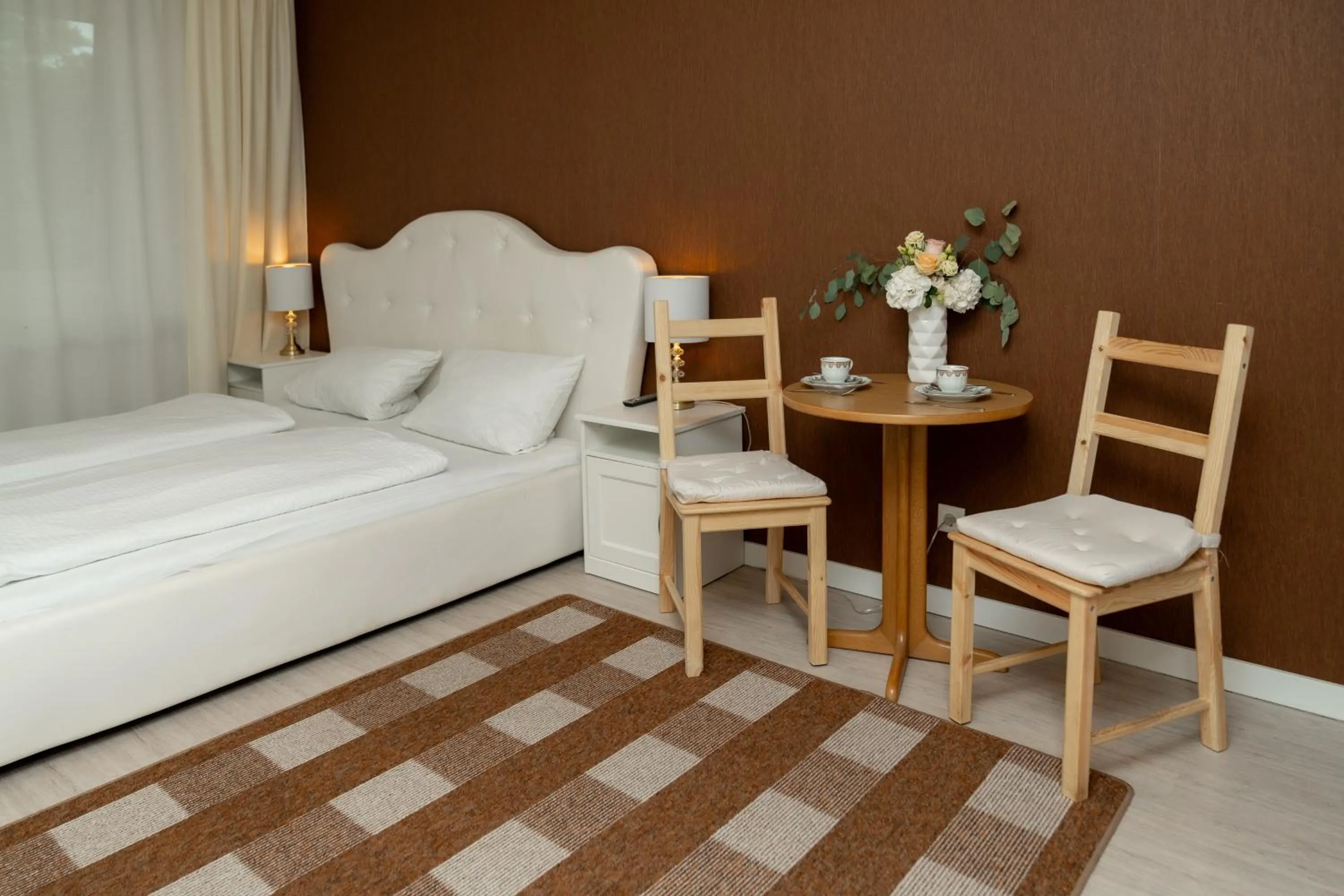 Bed in Hotel zum Hahn