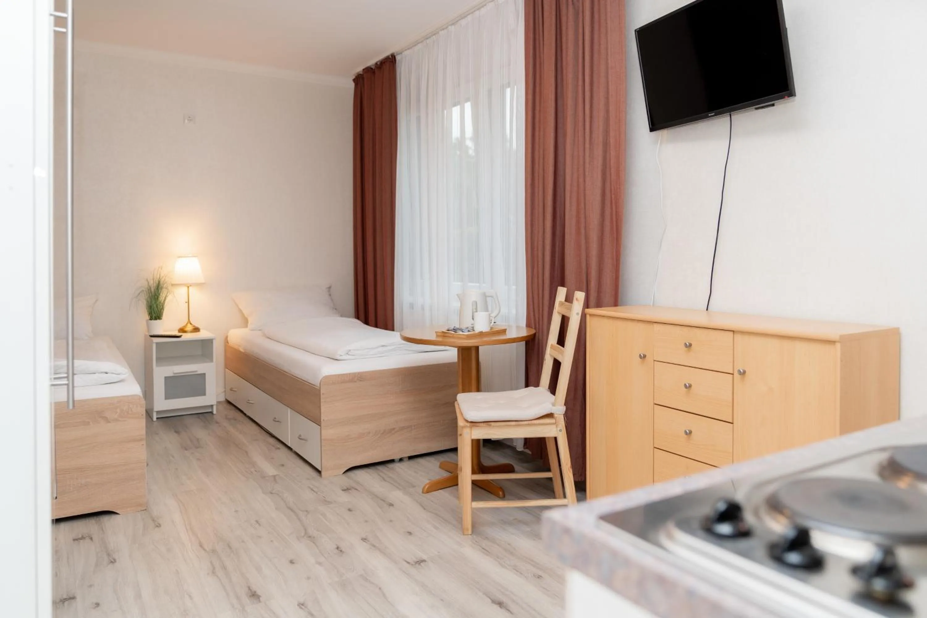 Bed in Hotel zum Hahn