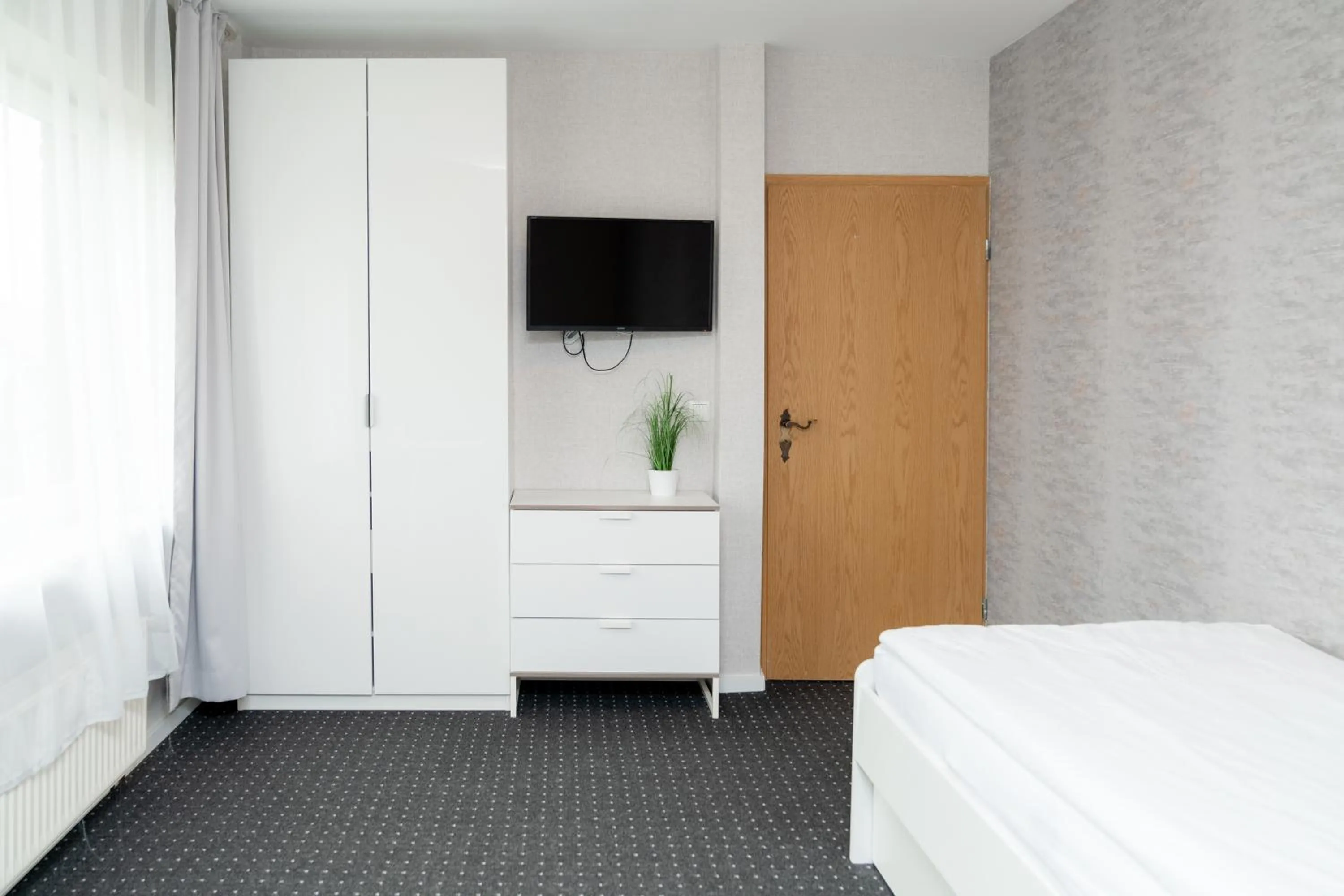 Bed in Hotel zum Hahn