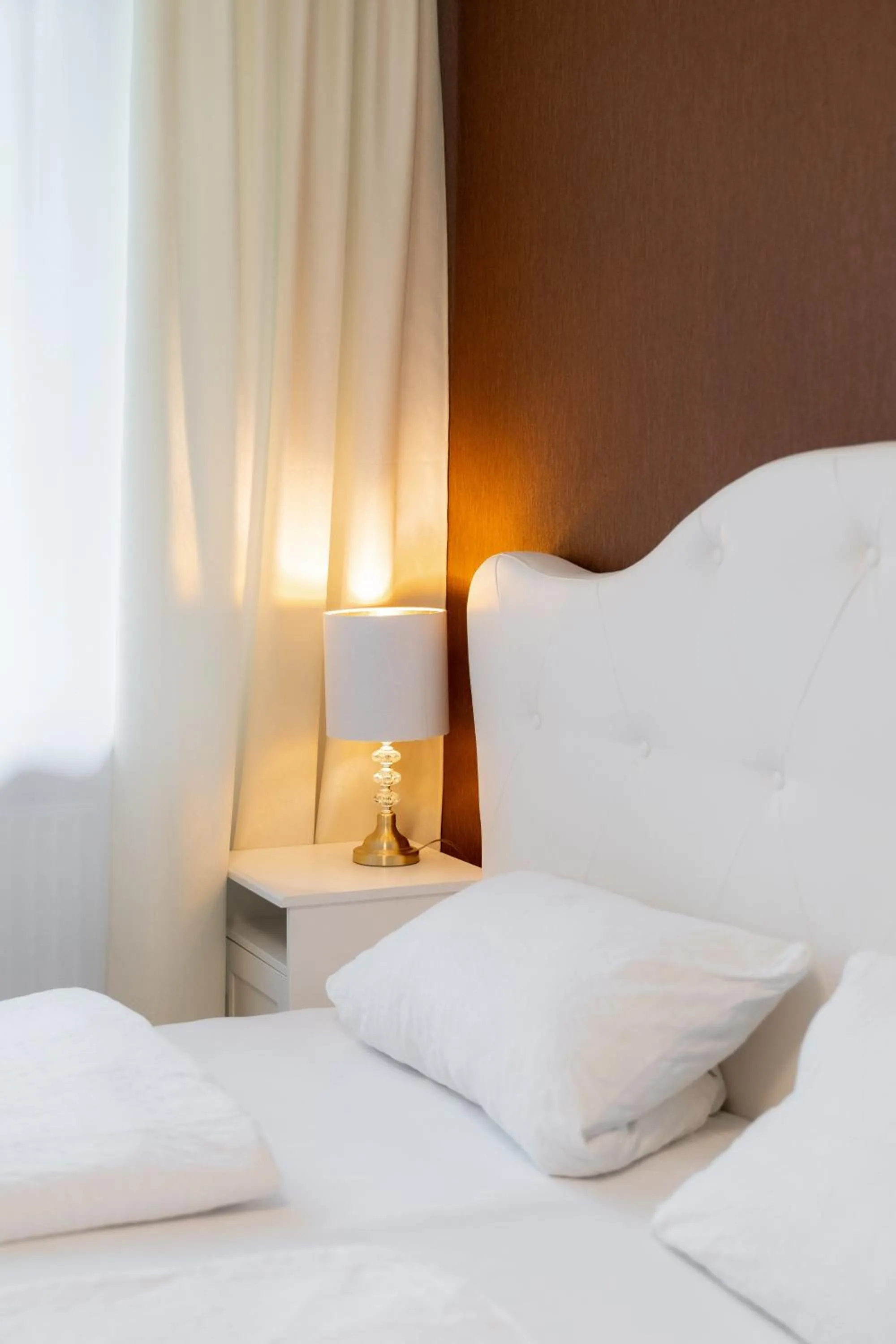 Bed in Hotel zum Hahn