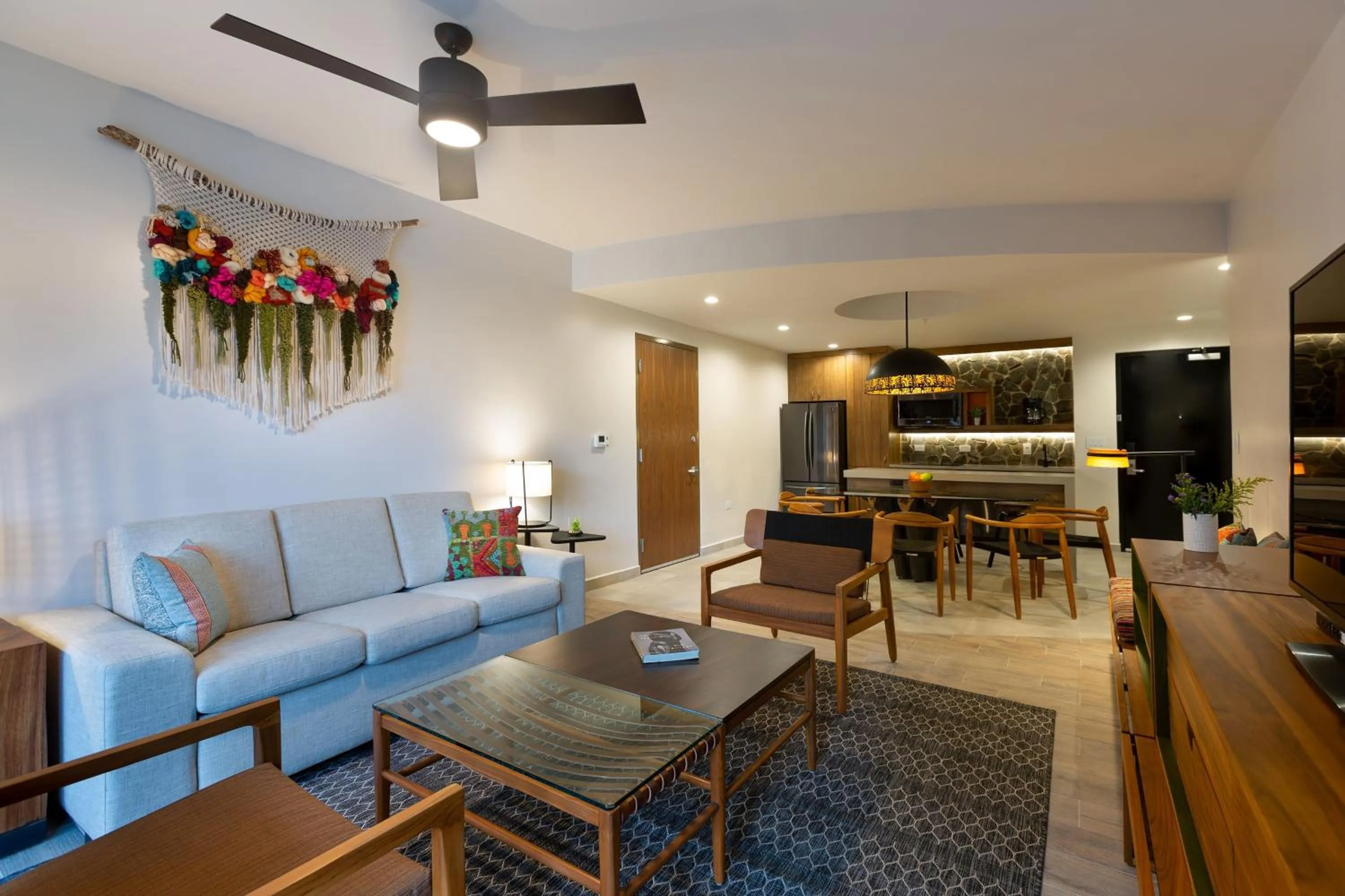 Living room in Marriott Vacation Club at Los Sueños