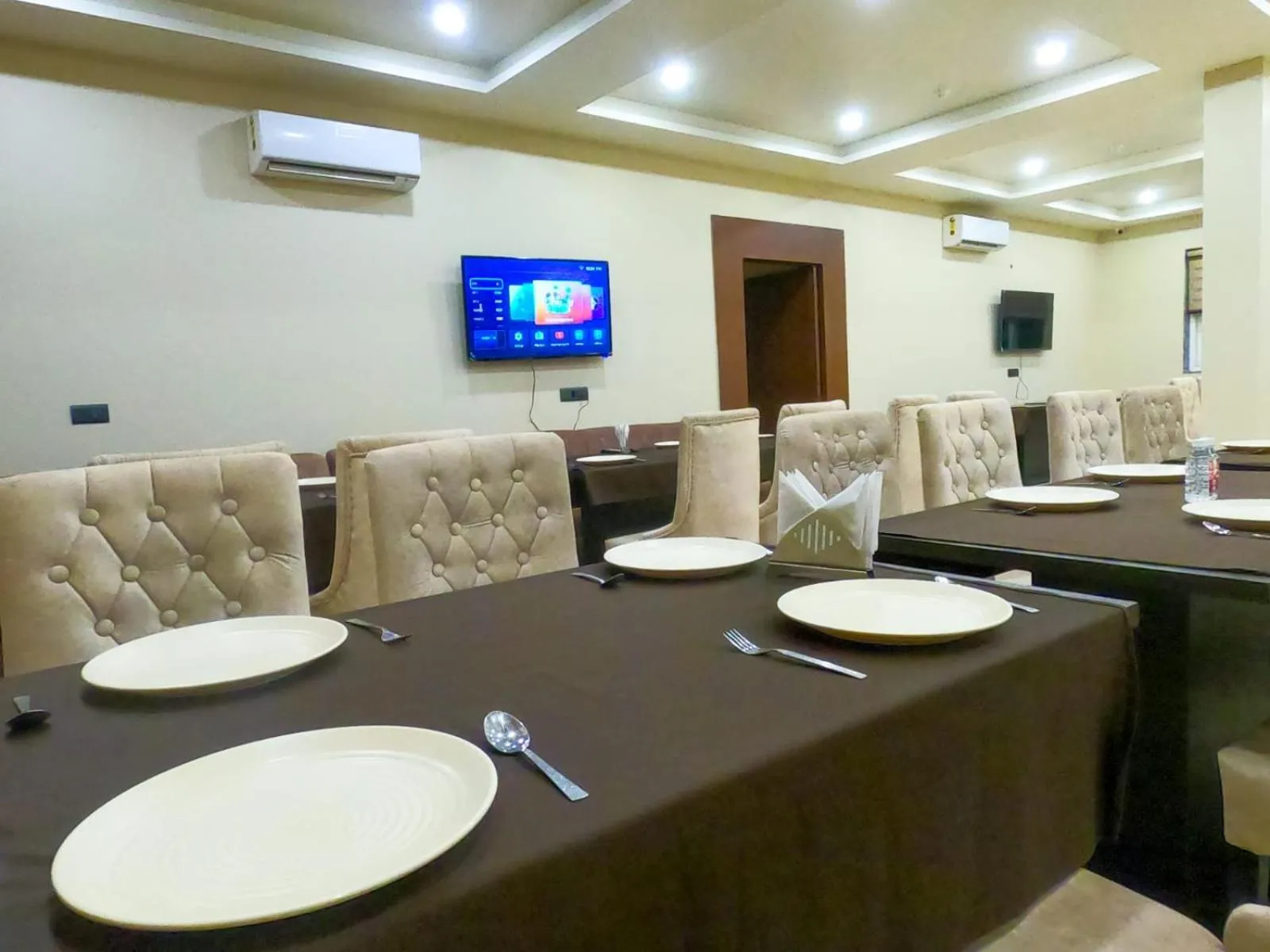 Seating area in The Taj Vista Agra -walking distance to Taj Mahal