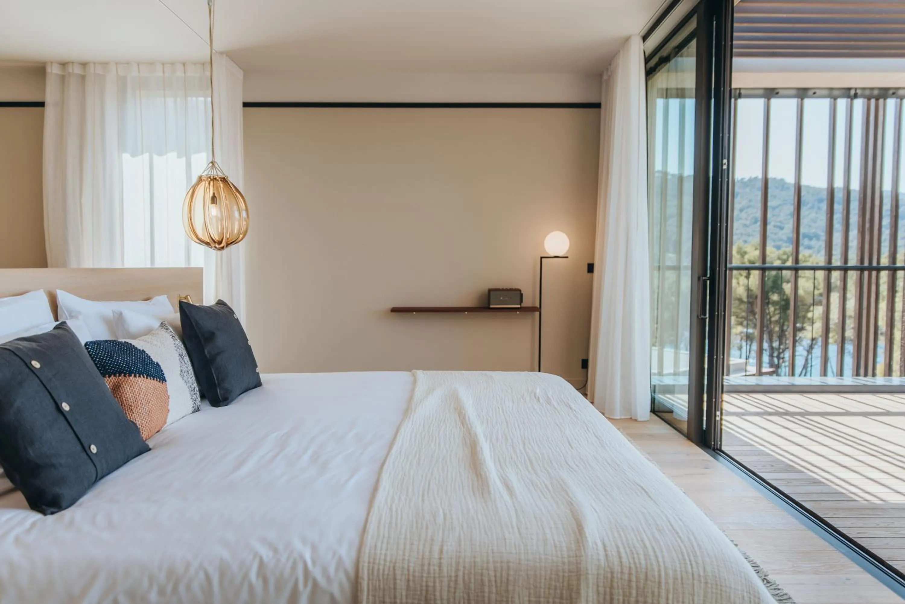 Bed in Maslina Resort