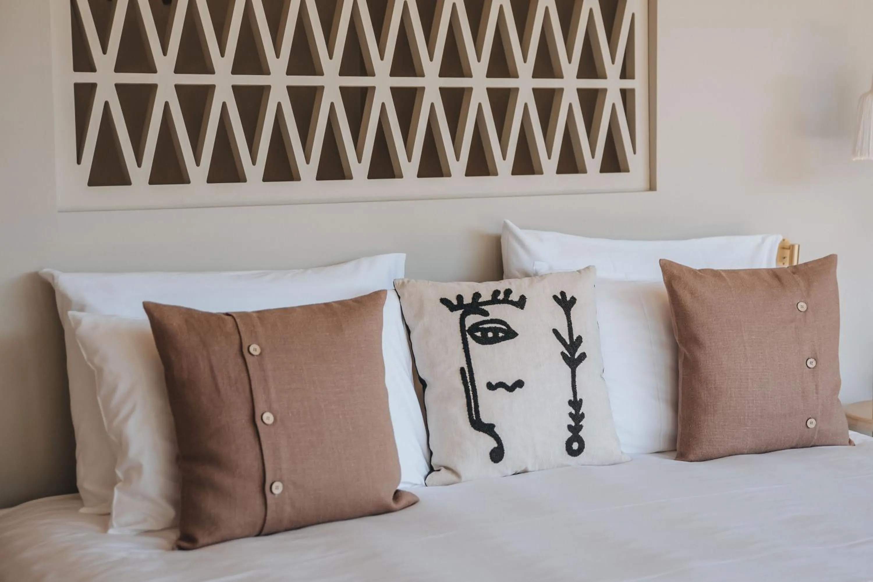 Bed in Maslina Resort