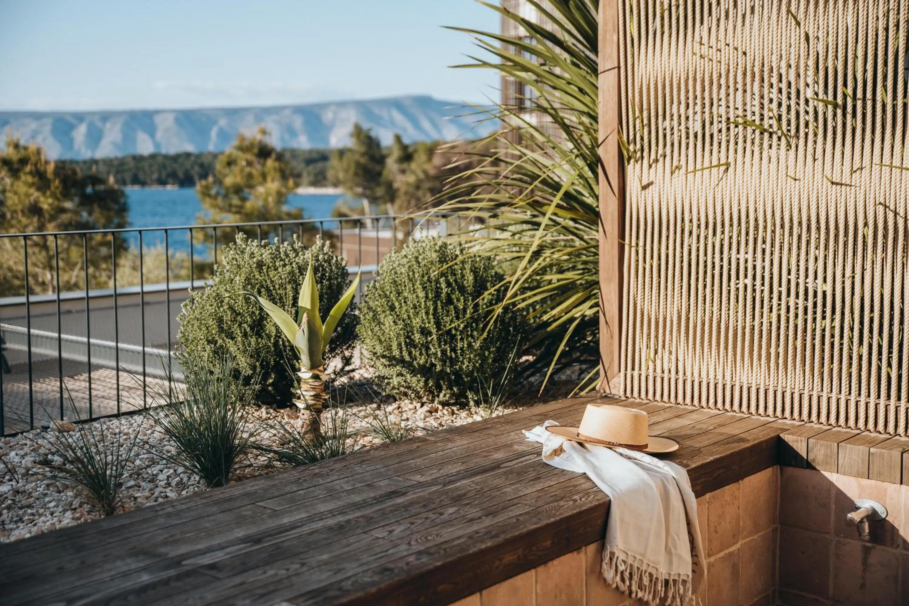 Natural landscape in Maslina Resort