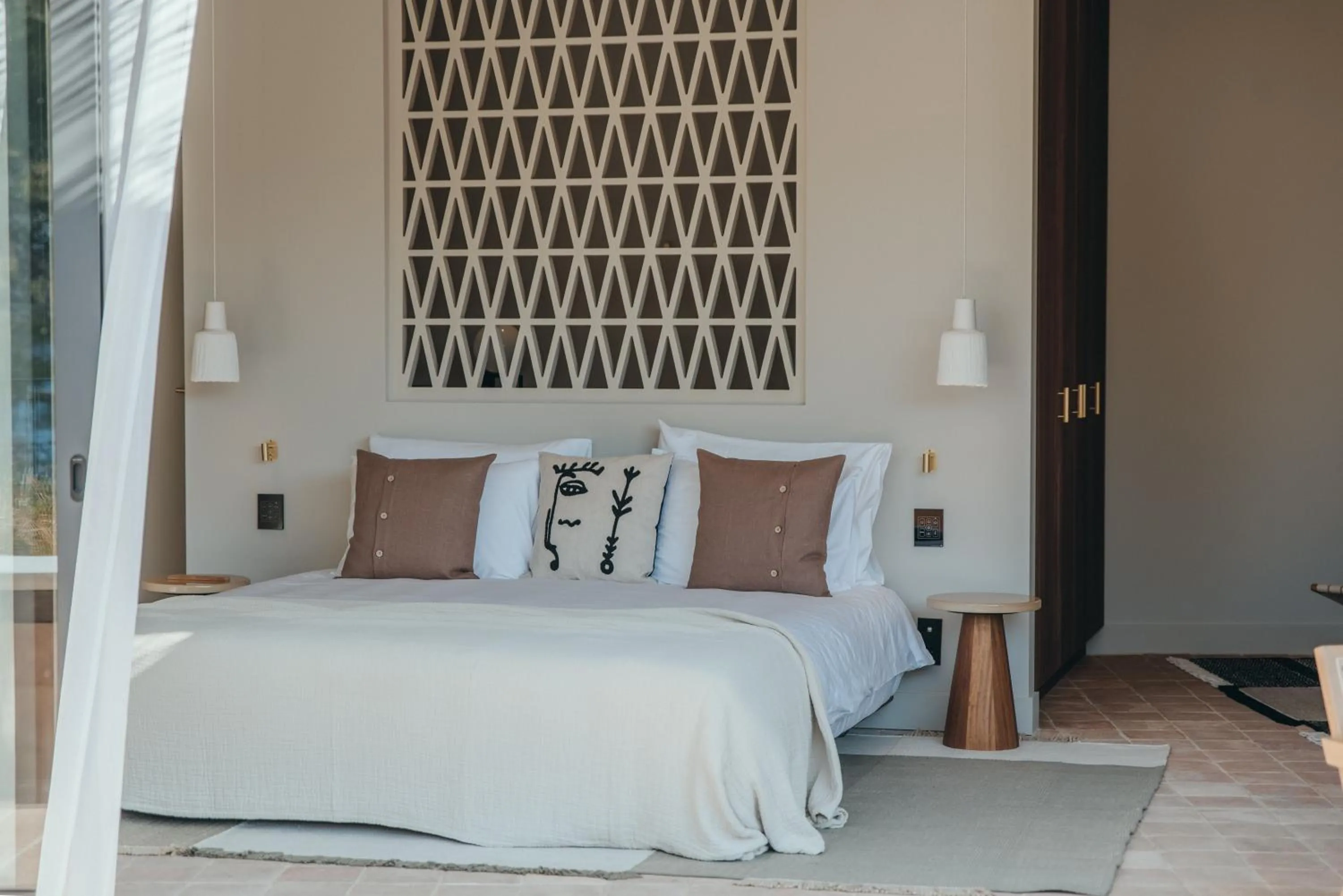 Bed in Maslina Resort