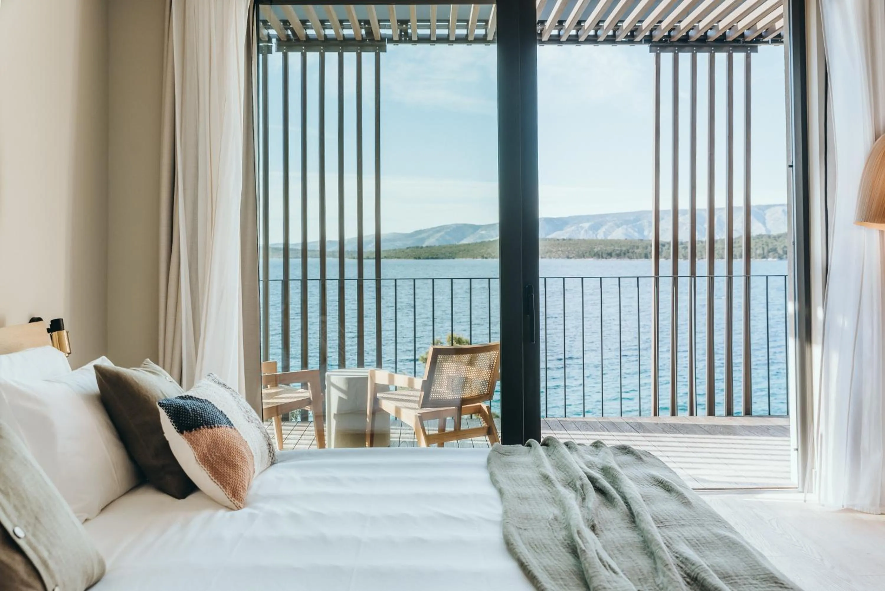 Bed in Maslina Resort