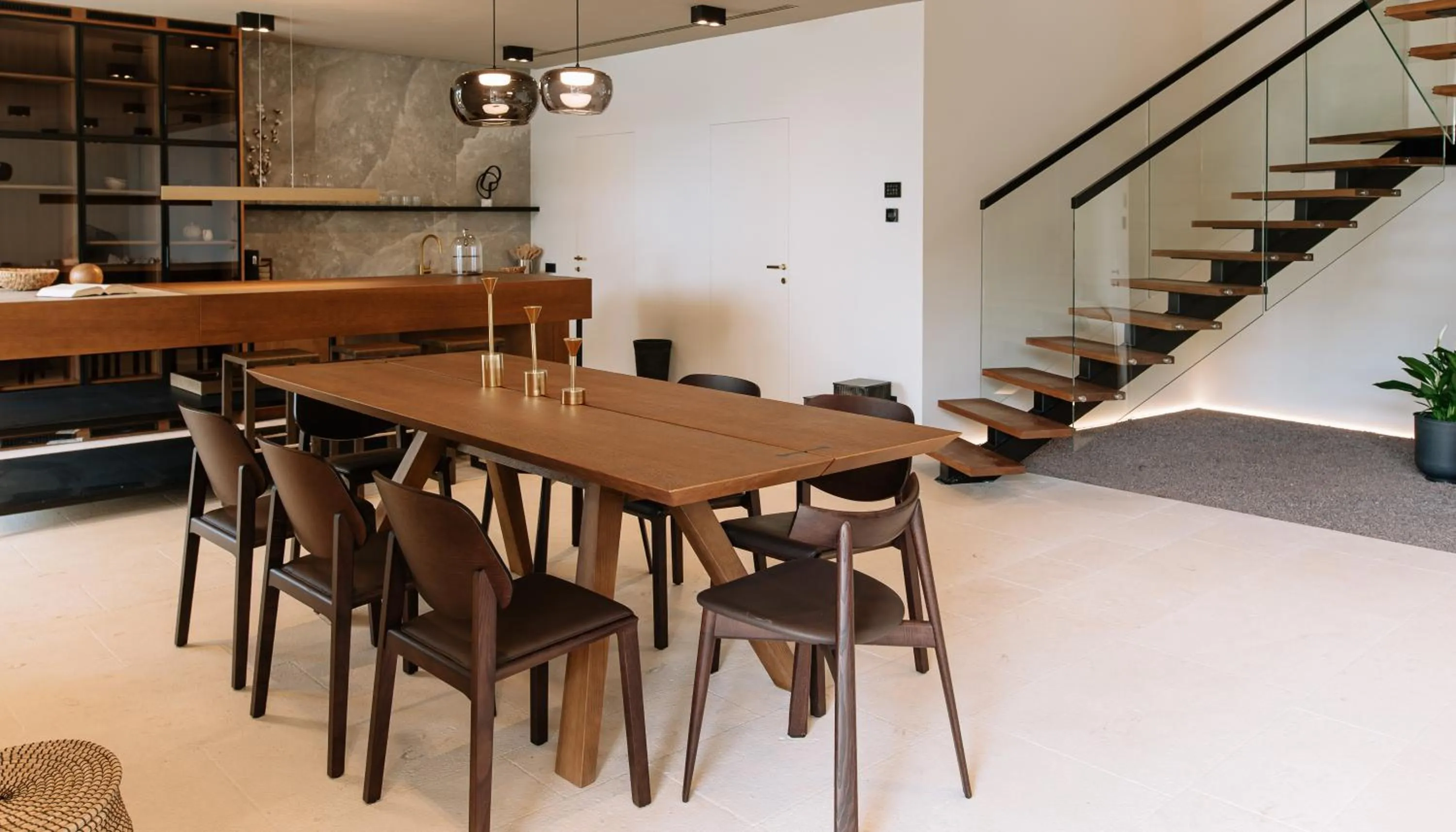 Dining area in Maslina Resort