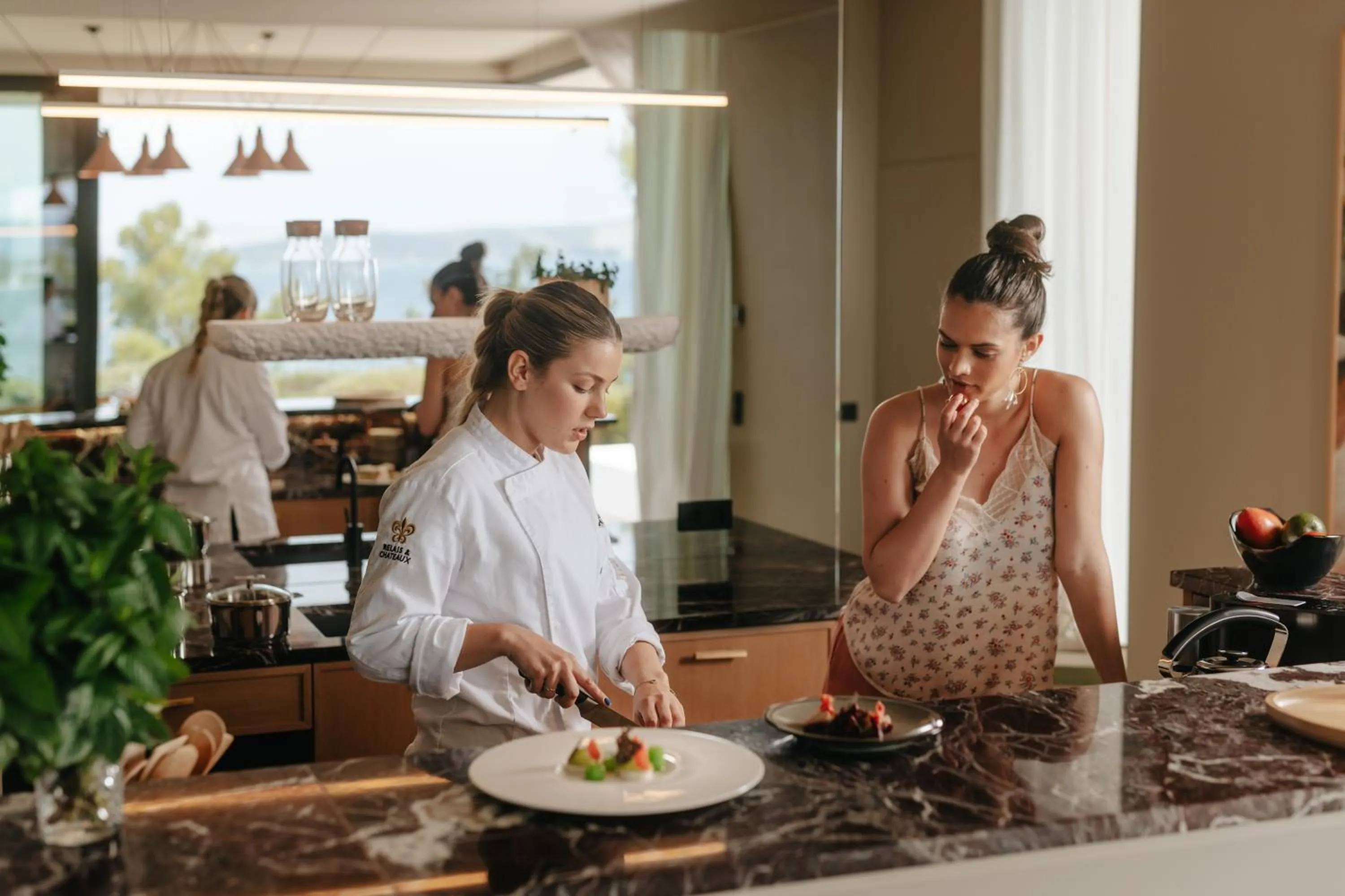 Staff in Maslina Resort