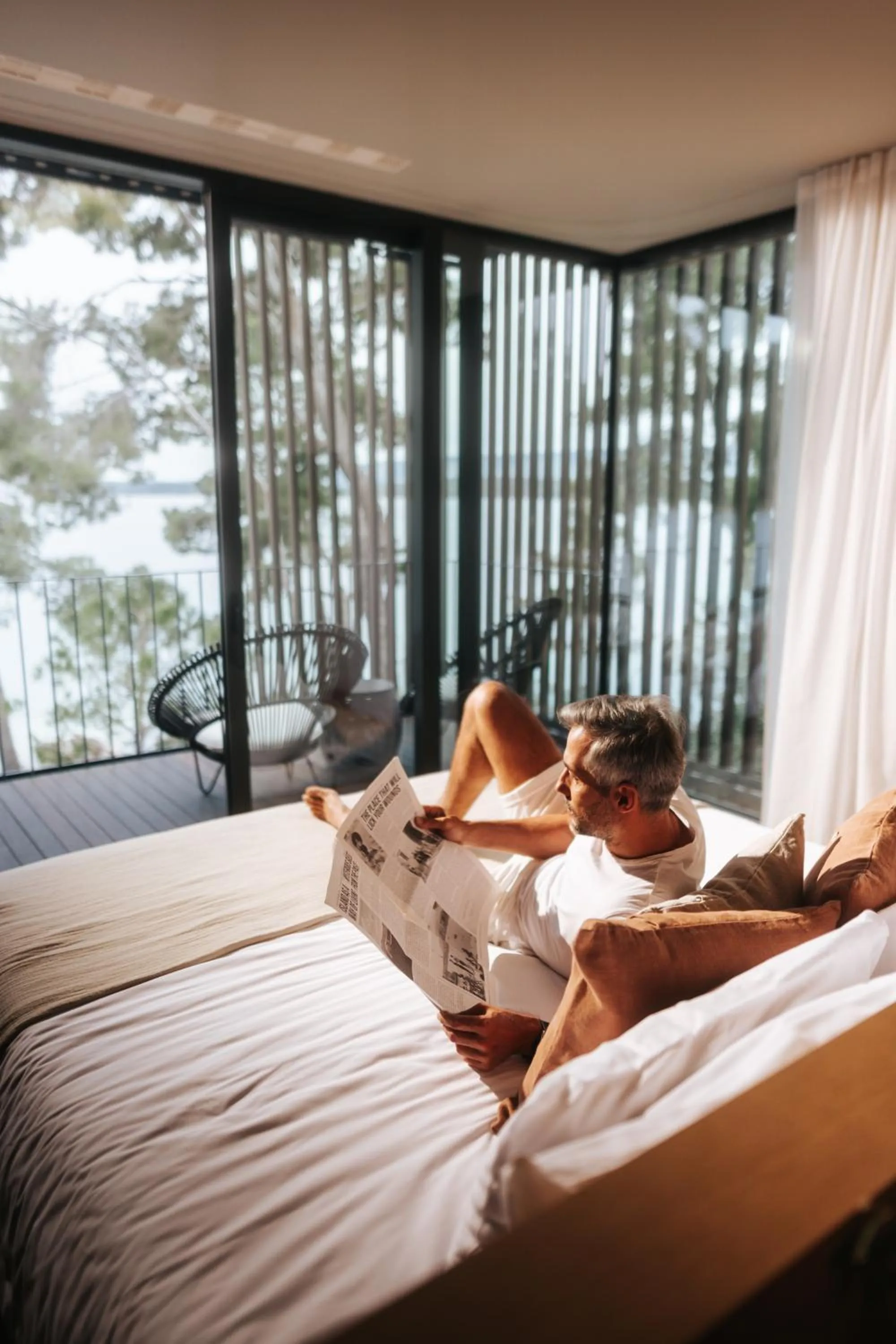 Bed in Maslina Resort