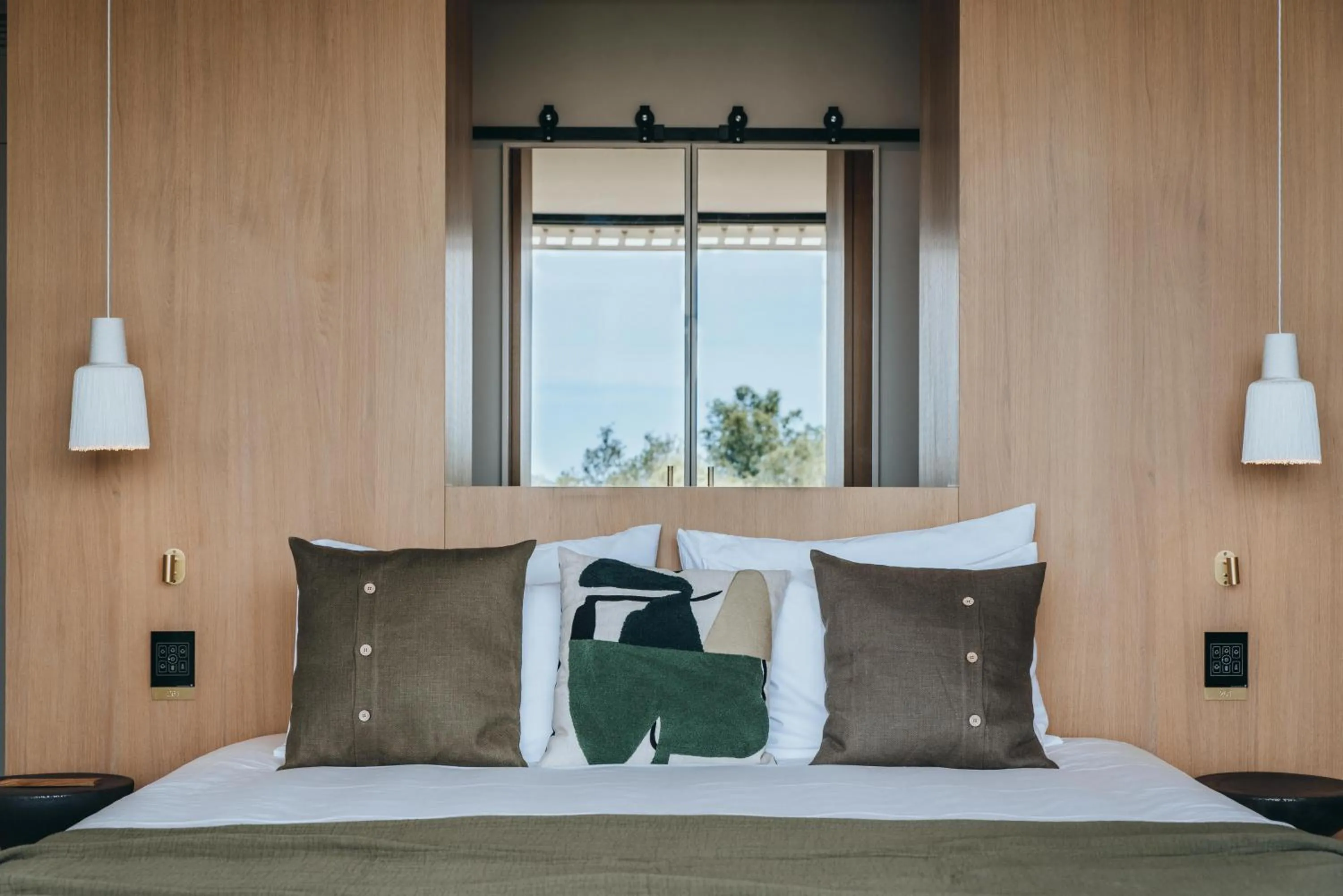 Bed in Maslina Resort