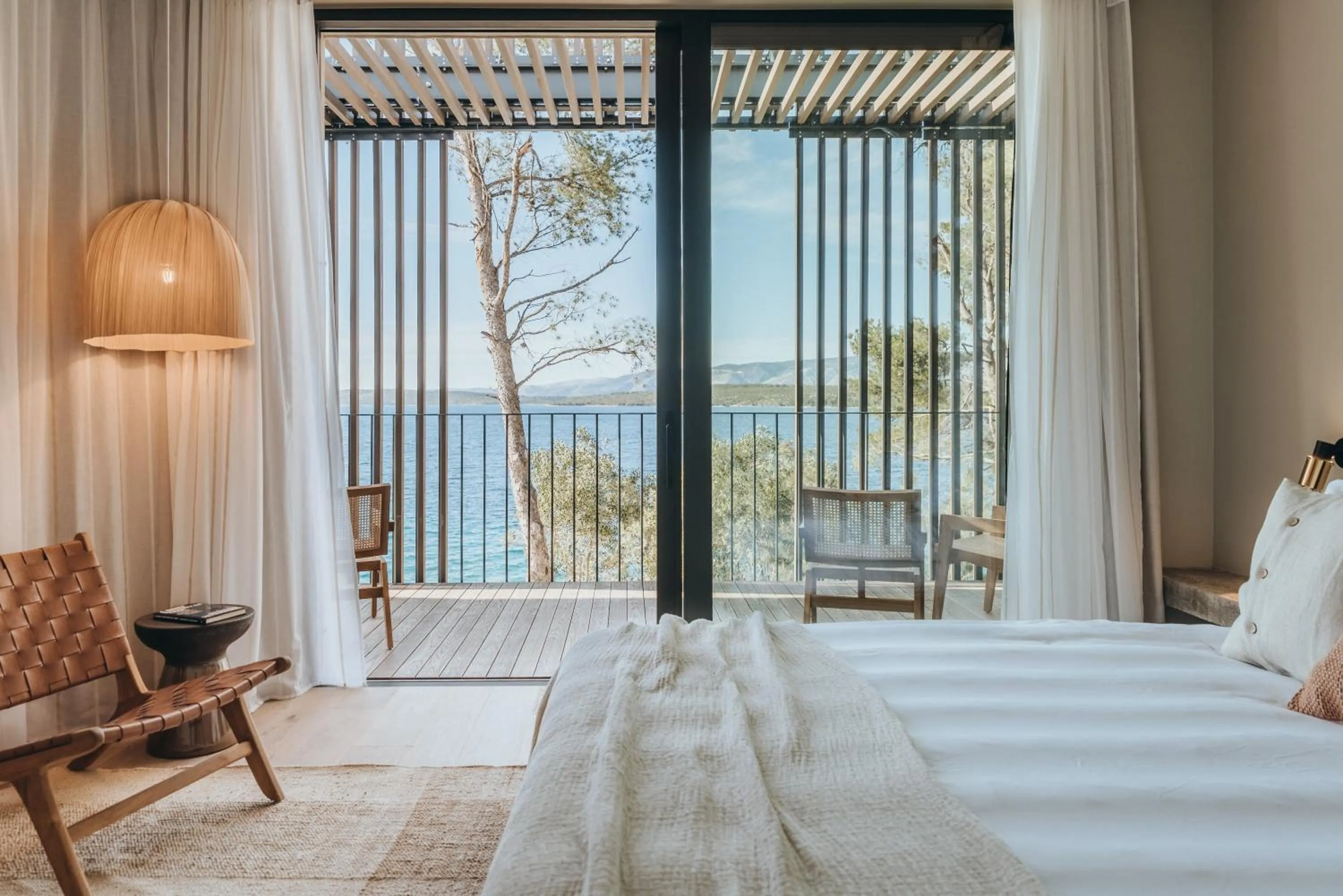 Bed in Maslina Resort