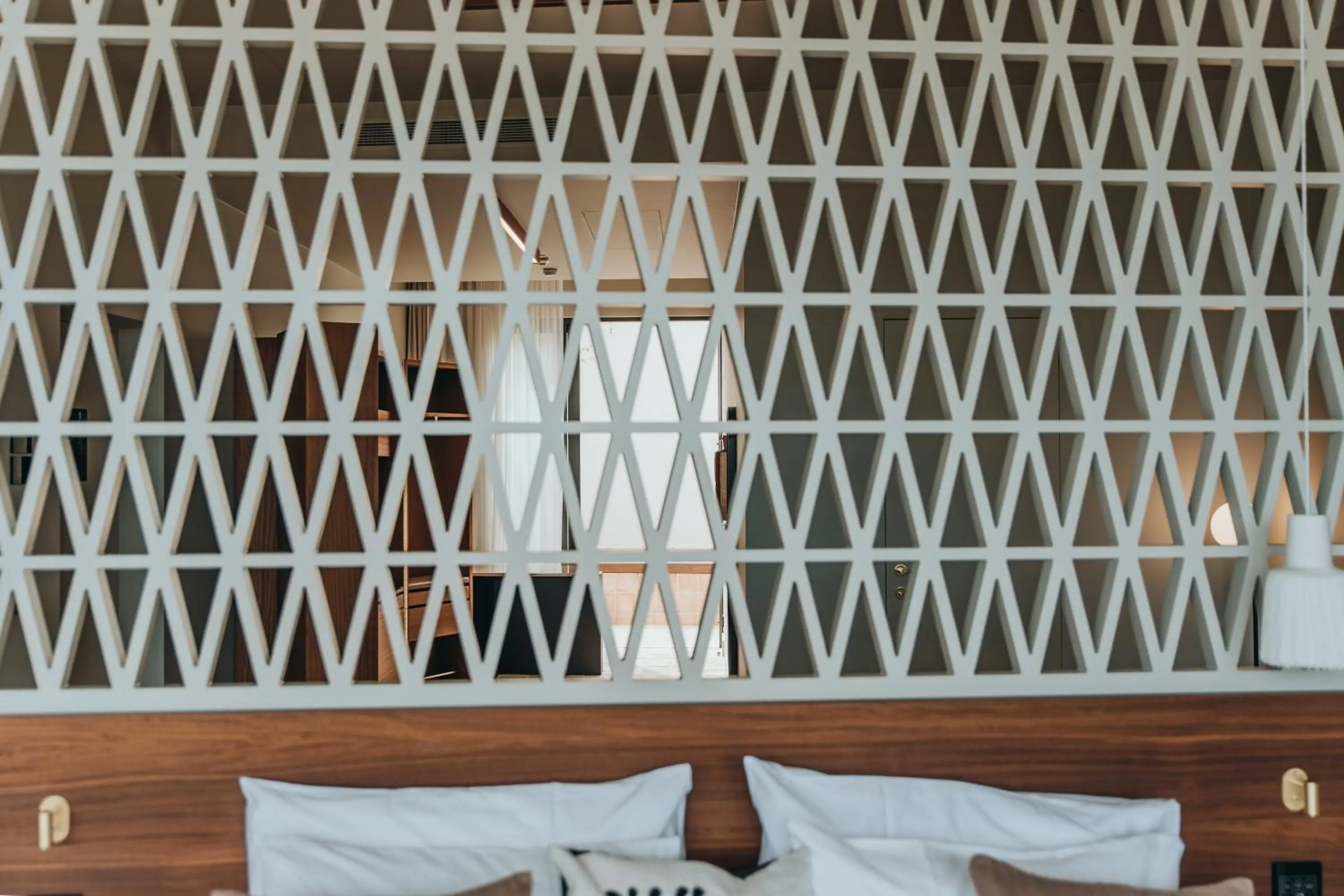 Decorative detail, Bed in Maslina Resort