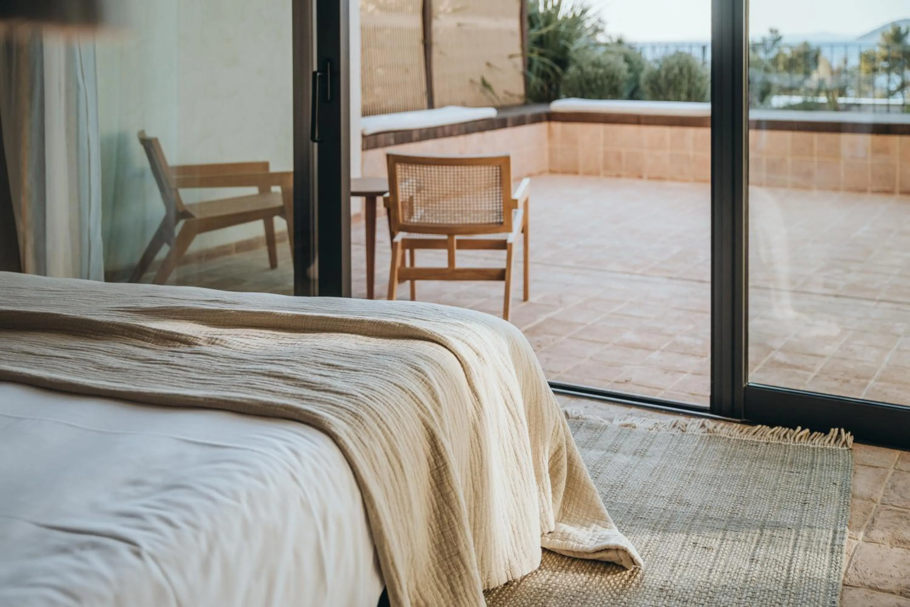 Bed in Maslina Resort