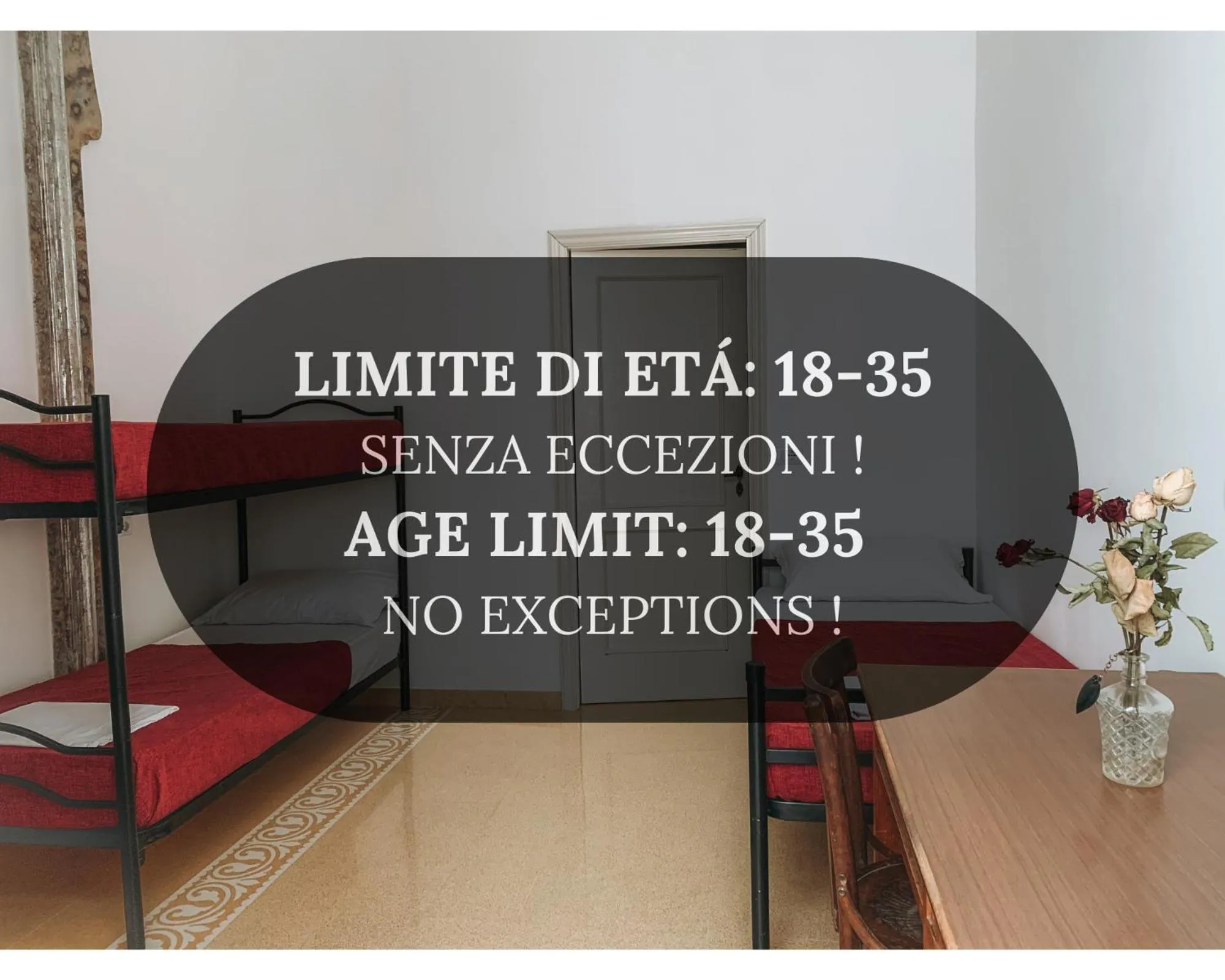 Bedroom in Salerno Experience Hostel