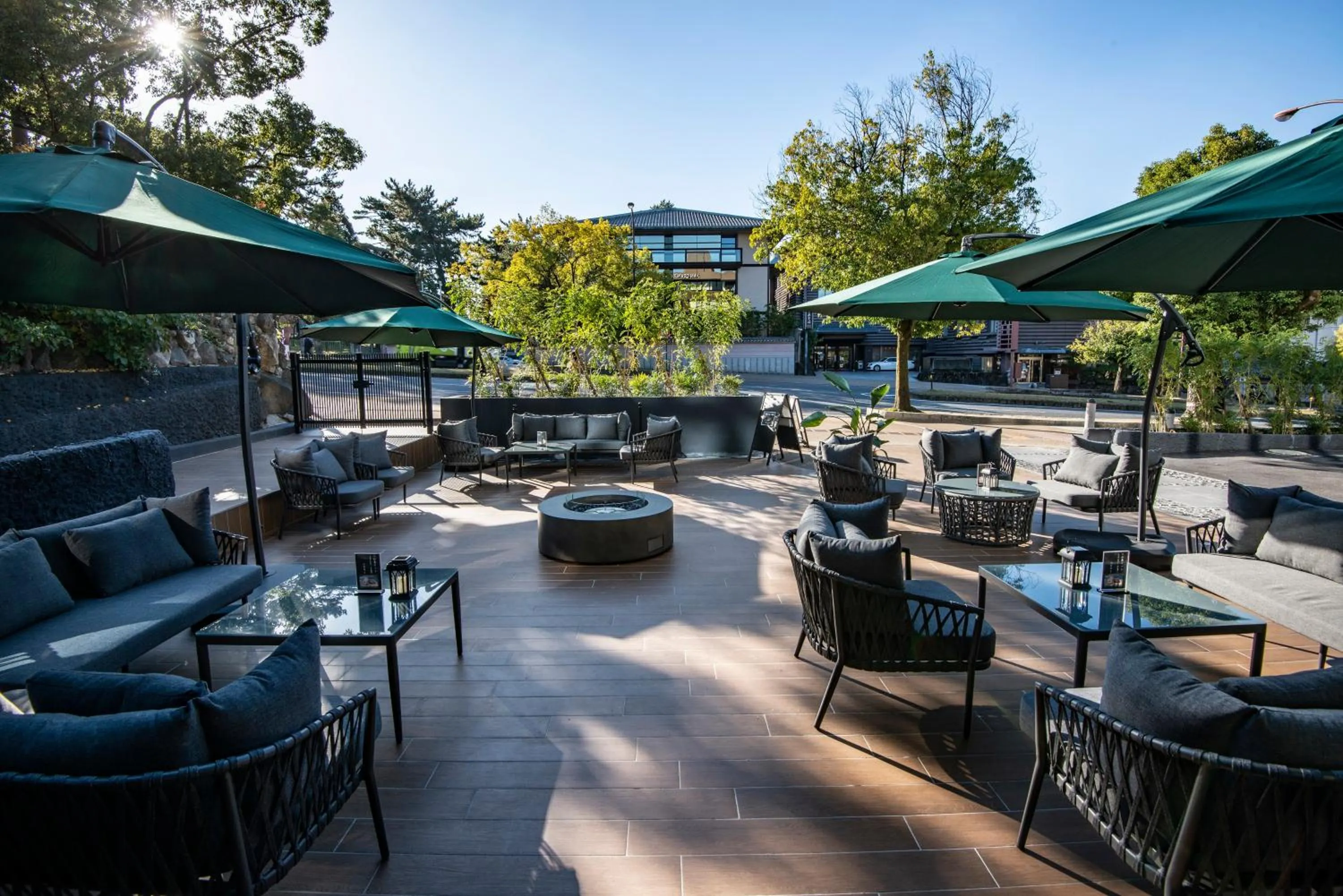 Balcony/Terrace in AN-GRANDEホテル奈良