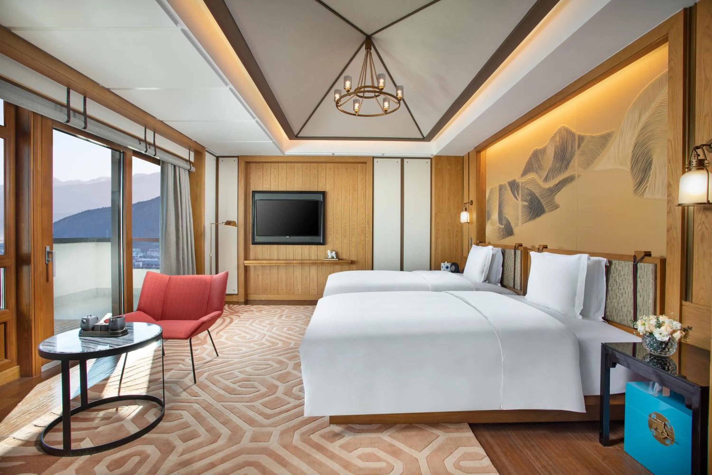 Property building, Bed in Hotel Indigo Diqing Moonlight City by IHG