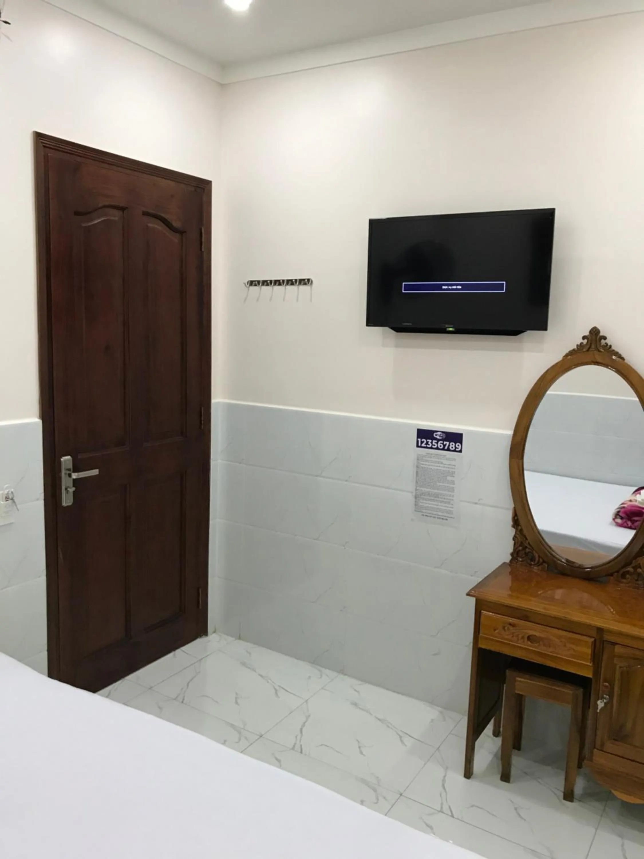 Bed in Hoang Anh Hotel