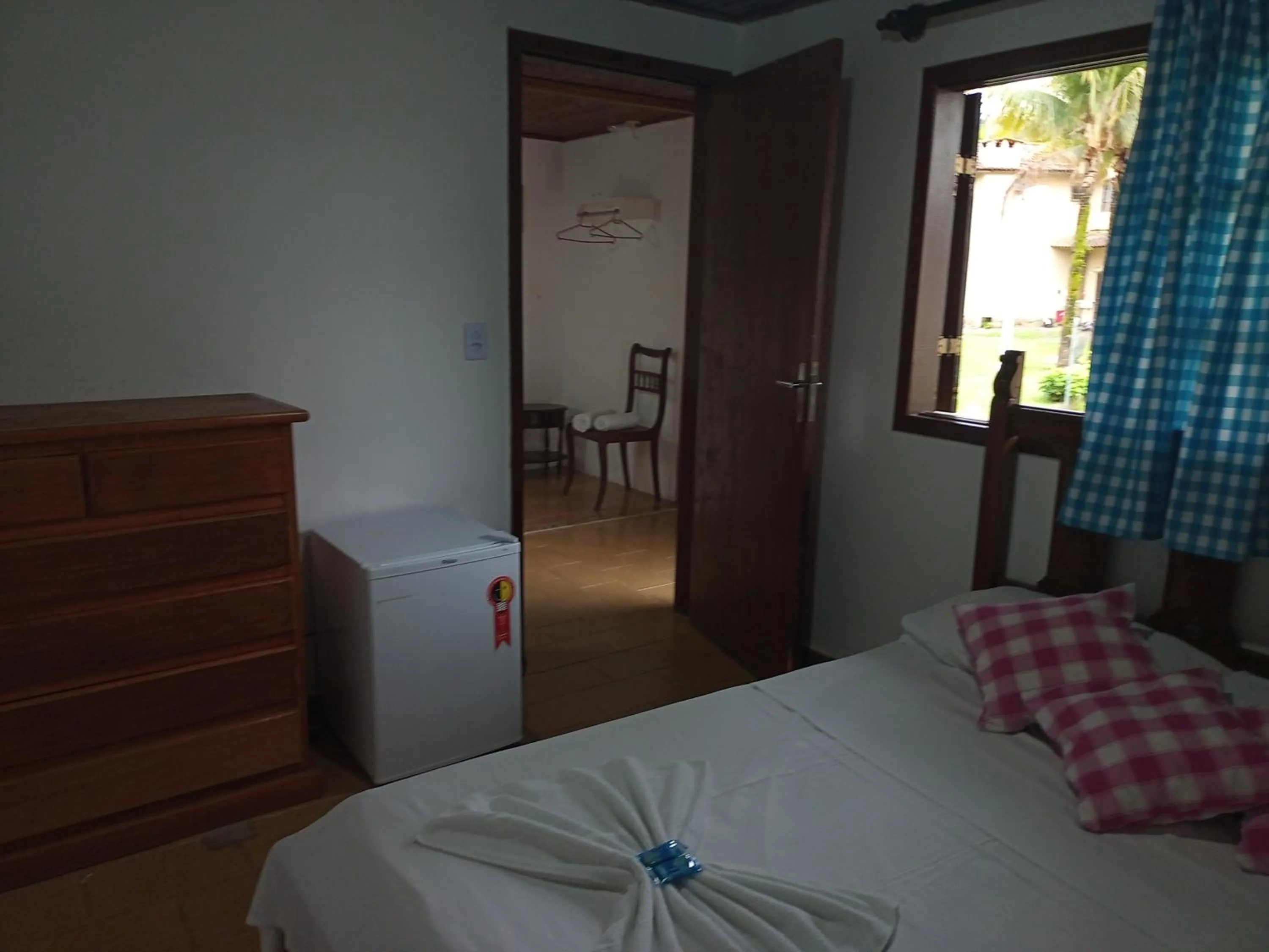 Bed in Pousada Nova Conquista