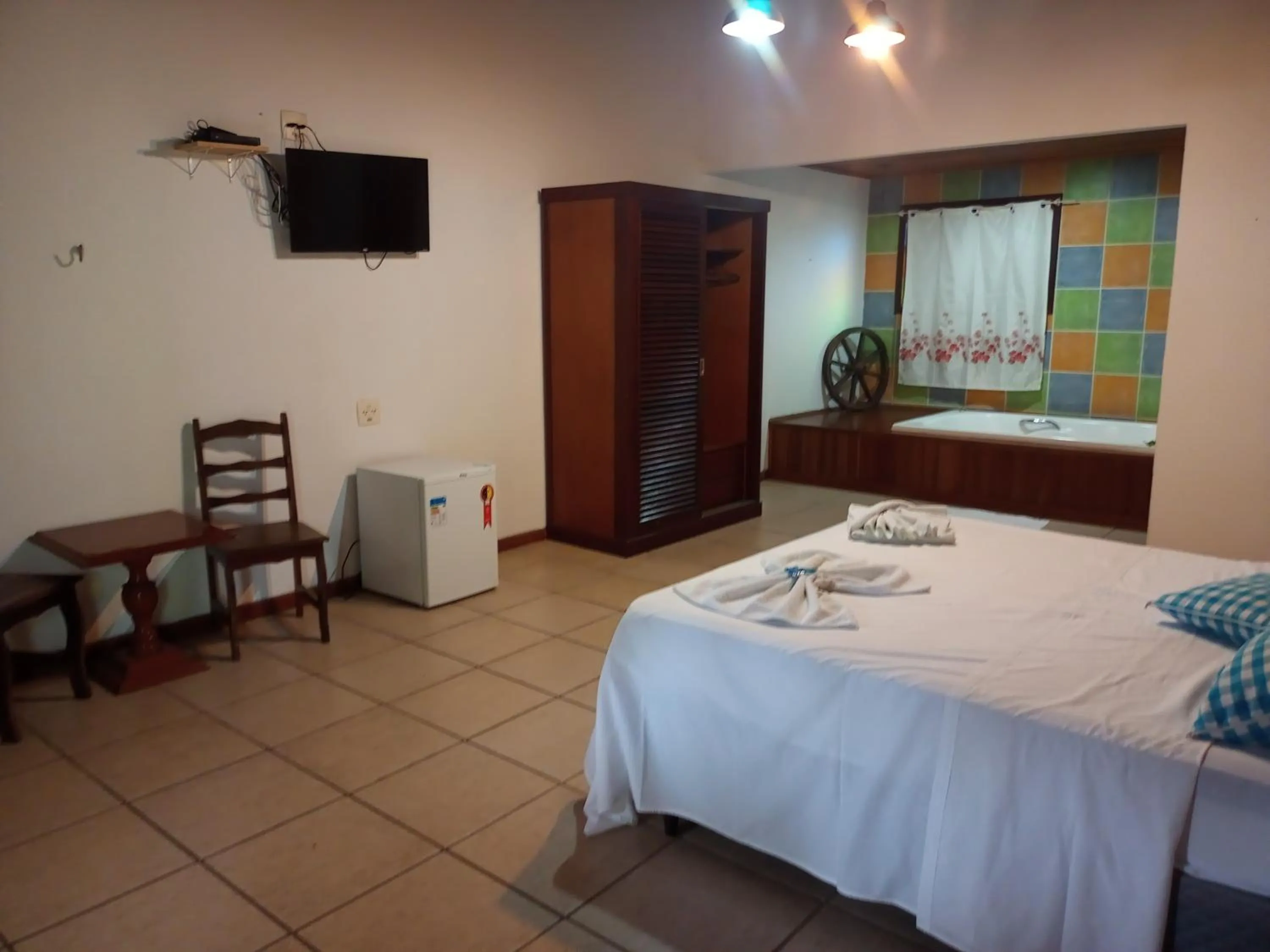 Bed in Pousada Nova Conquista