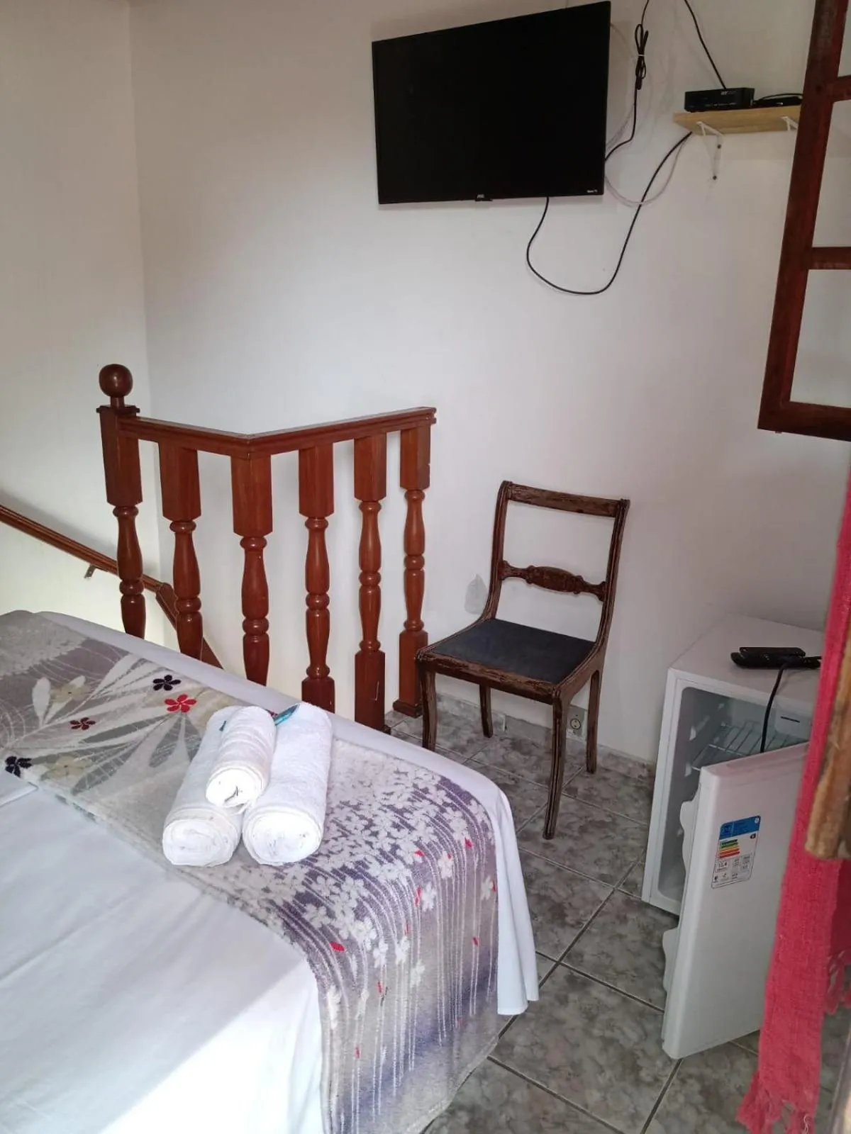 Bed in Pousada Nova Conquista