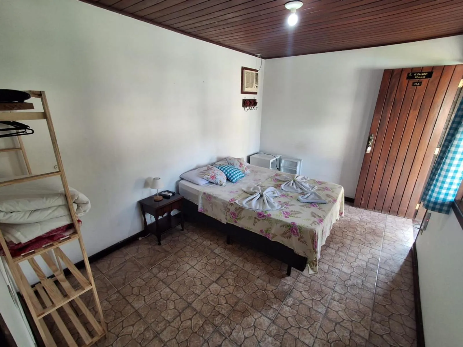 Bed in Pousada Nova Conquista