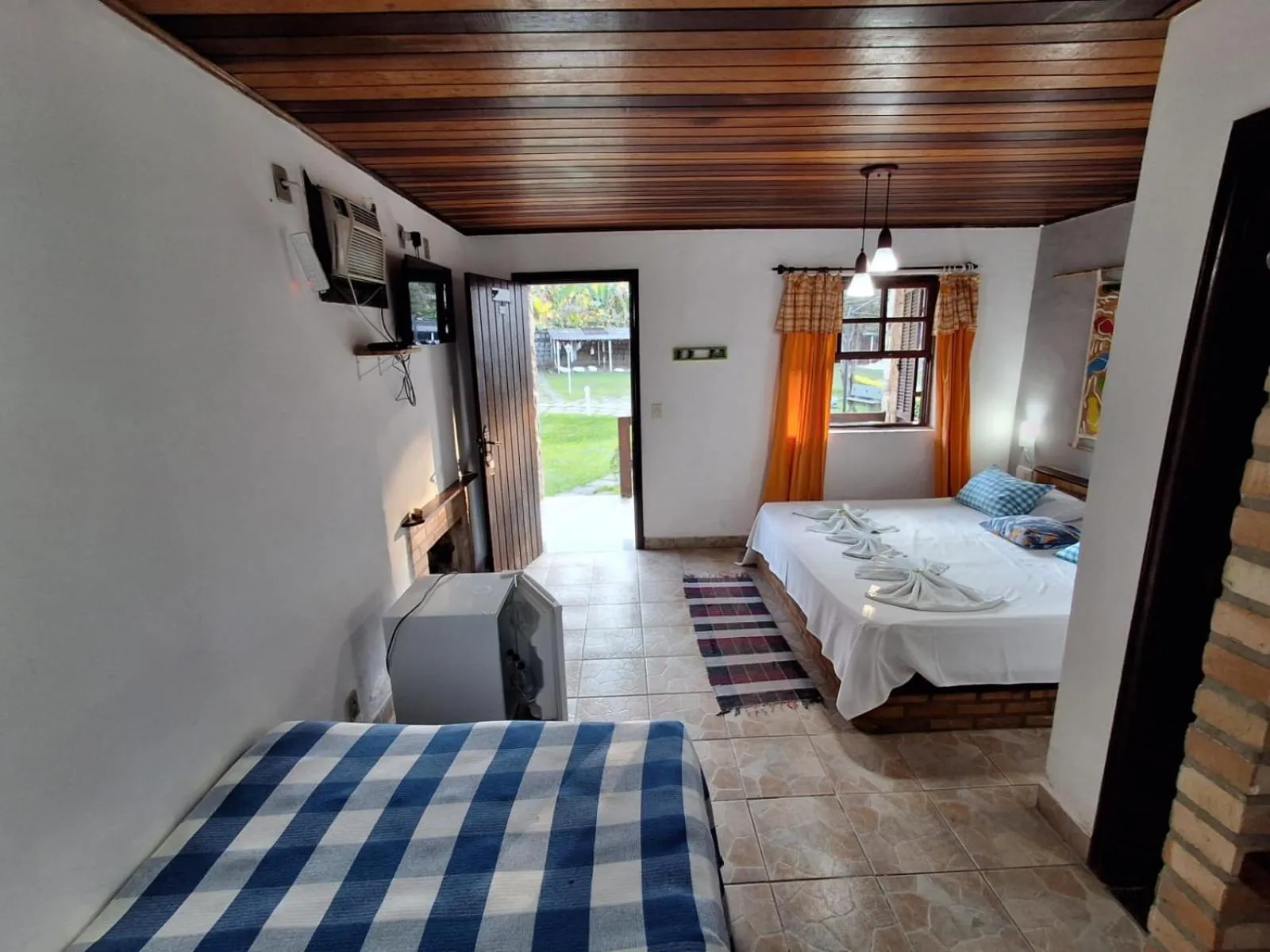 Bed in Pousada Nova Conquista