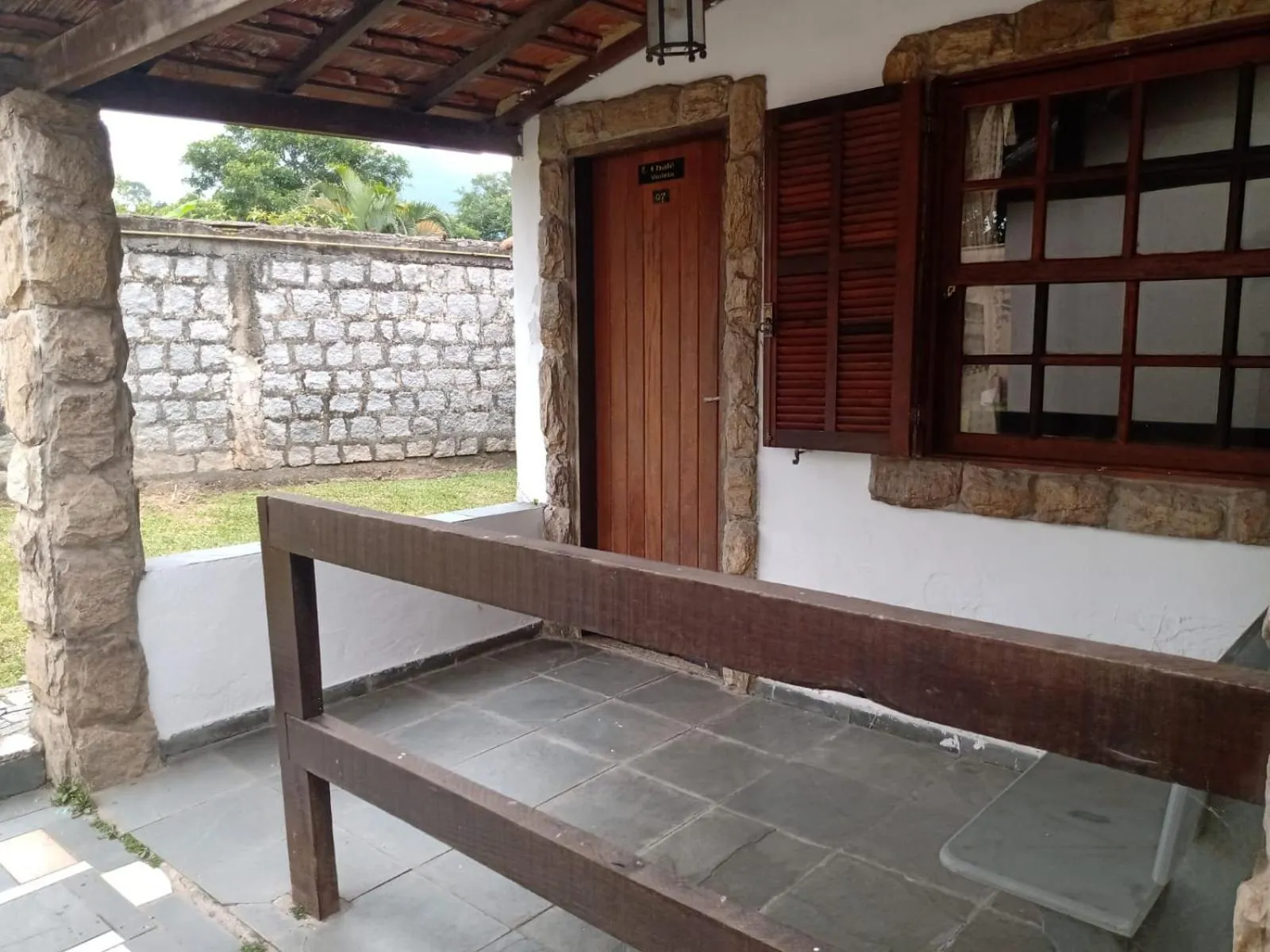 Bed in Pousada Nova Conquista