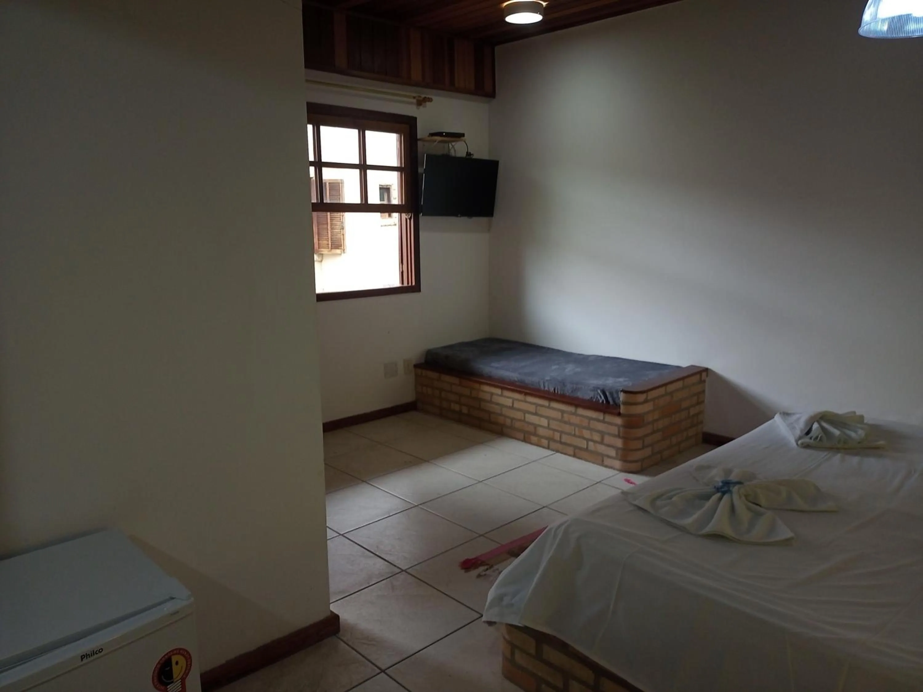 Bed in Pousada Nova Conquista