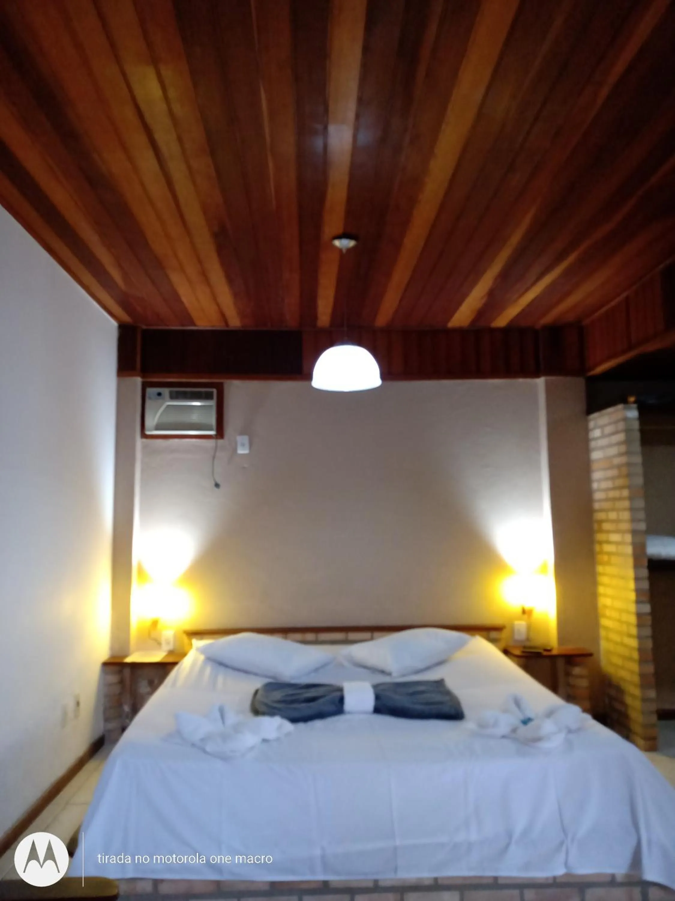 Bed in Pousada Nova Conquista