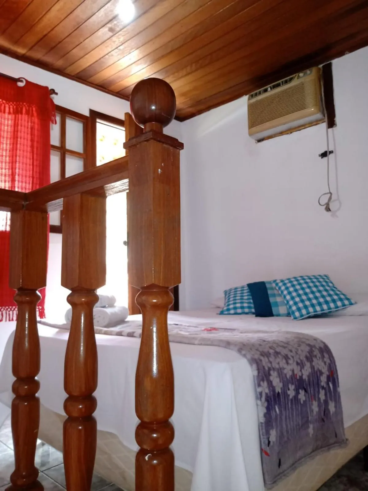 Bed in Pousada Nova Conquista