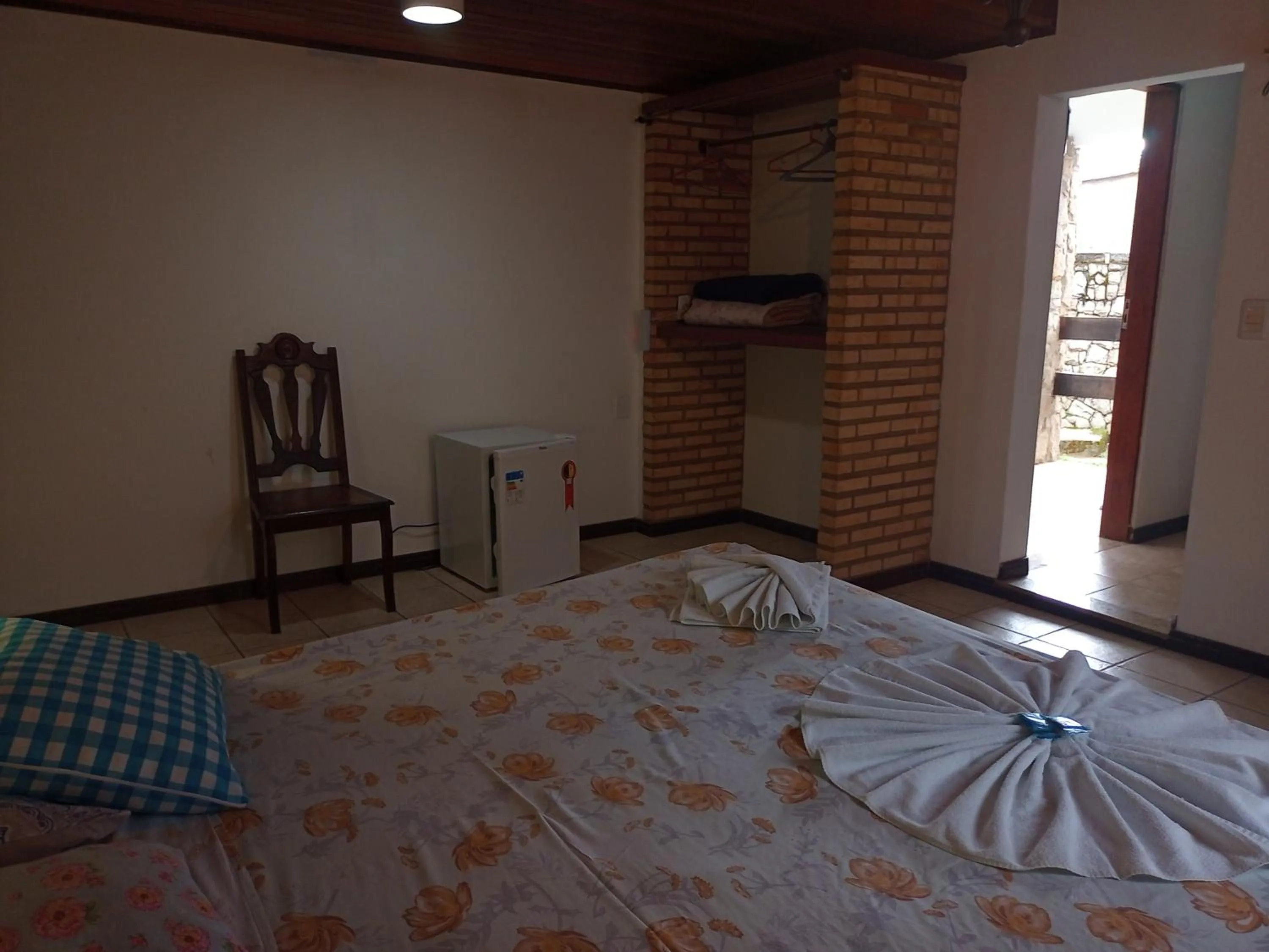 Bed in Pousada Nova Conquista