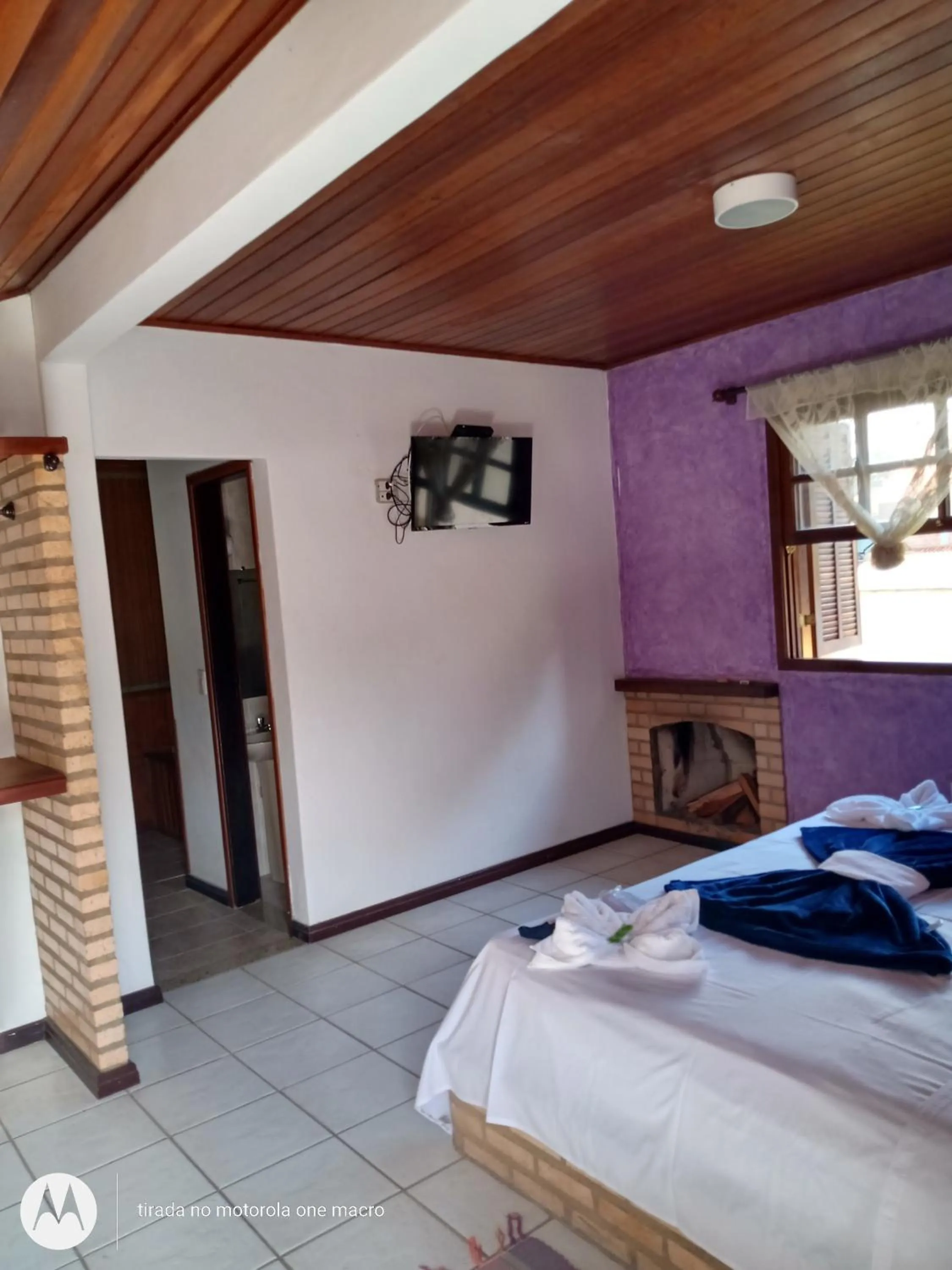 Bed in Pousada Nova Conquista